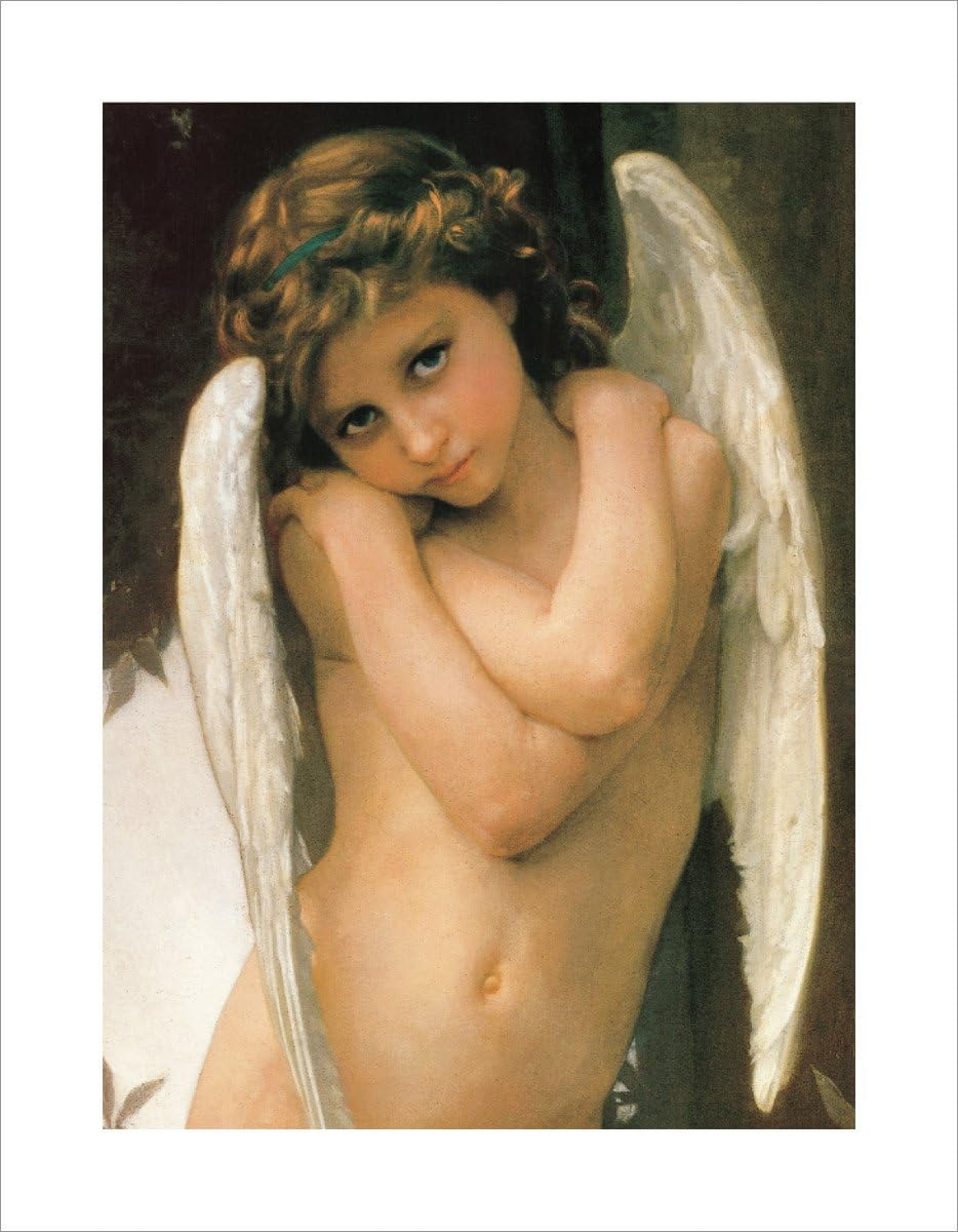Cupid by William Adolphe Bouguereau - Art Print / Poster 11X14 Inches