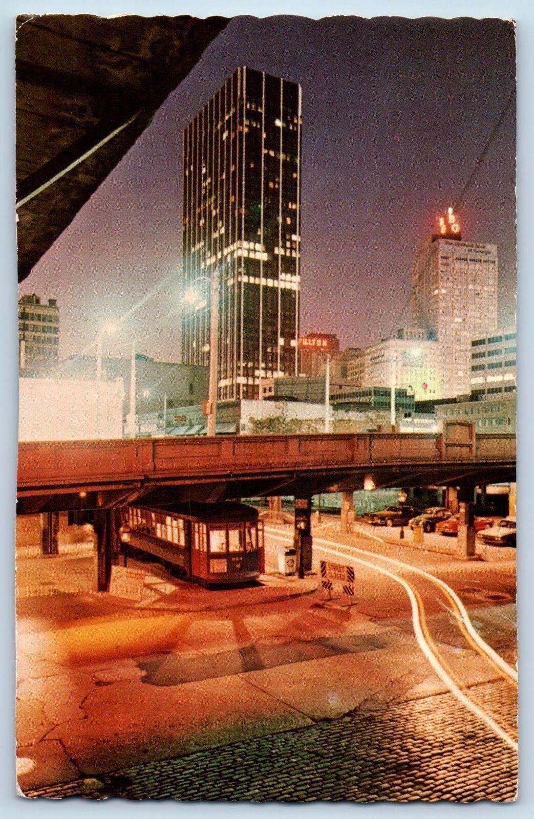 Atlanta Georgia GA Postcard Primary Entrance To Underground Atlanta Scene c1960s