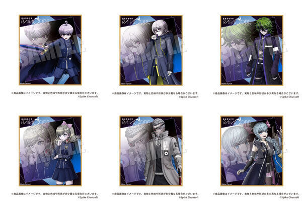Master Detective Archives Rain Code Mini Shikishi Collection Vol.1 6Pack BOX