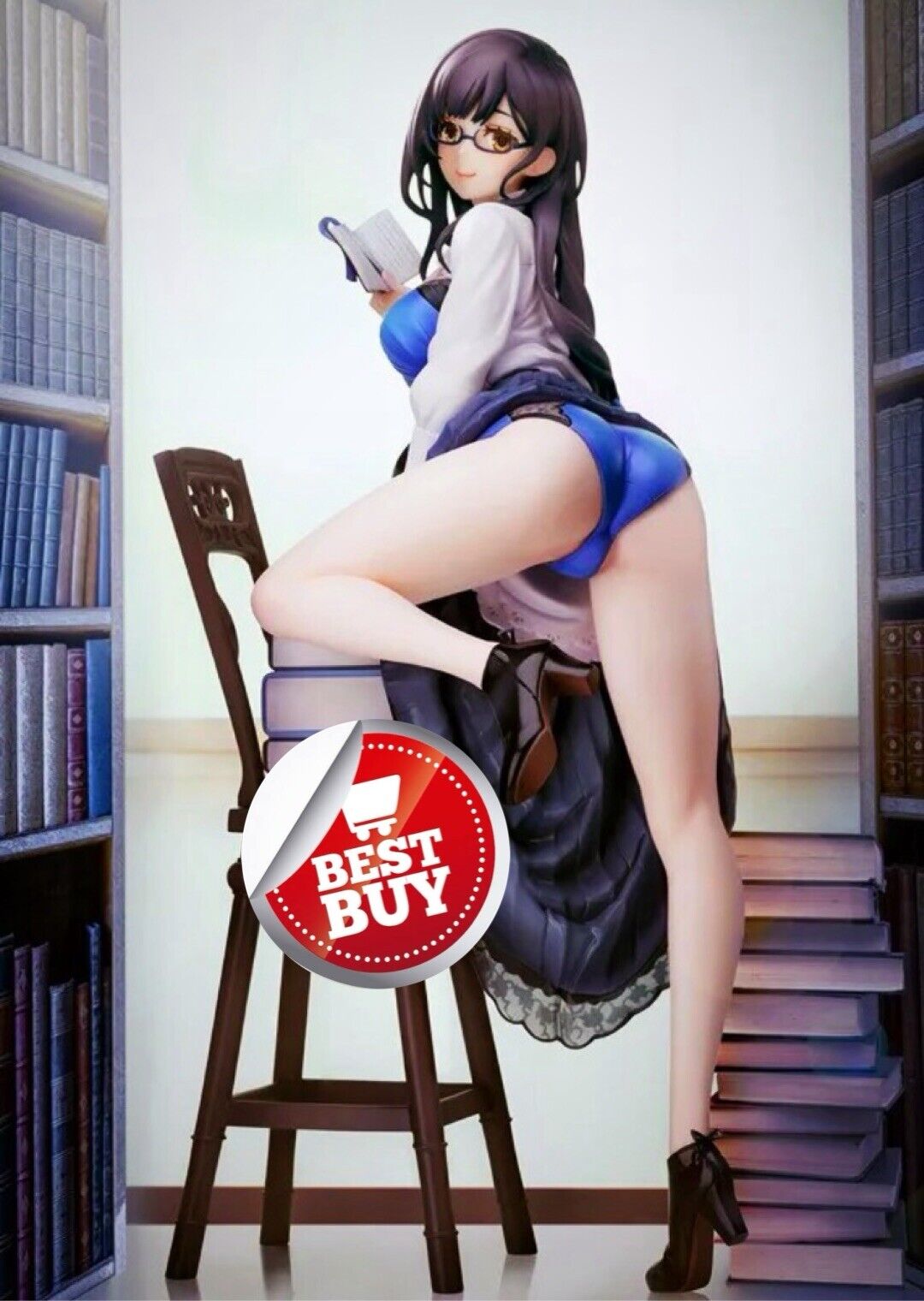 26cm Hot Sexy Anime Illustration Native Literary Girl 1/7 Pvc Action Figure NSFW