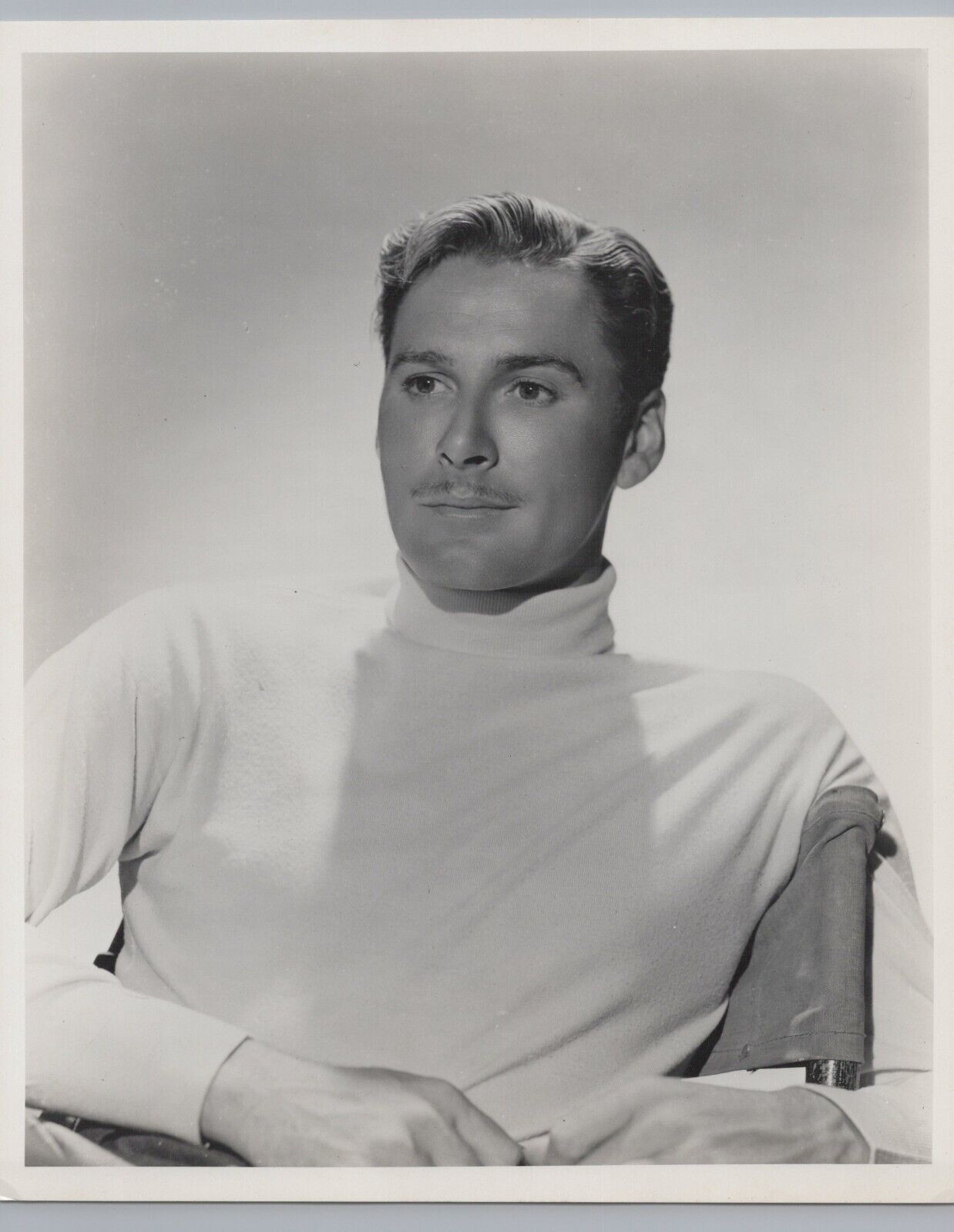 Errol Flynn (1950s) ❤ Handsome Hollywood Vintage Collectable Photo K 492