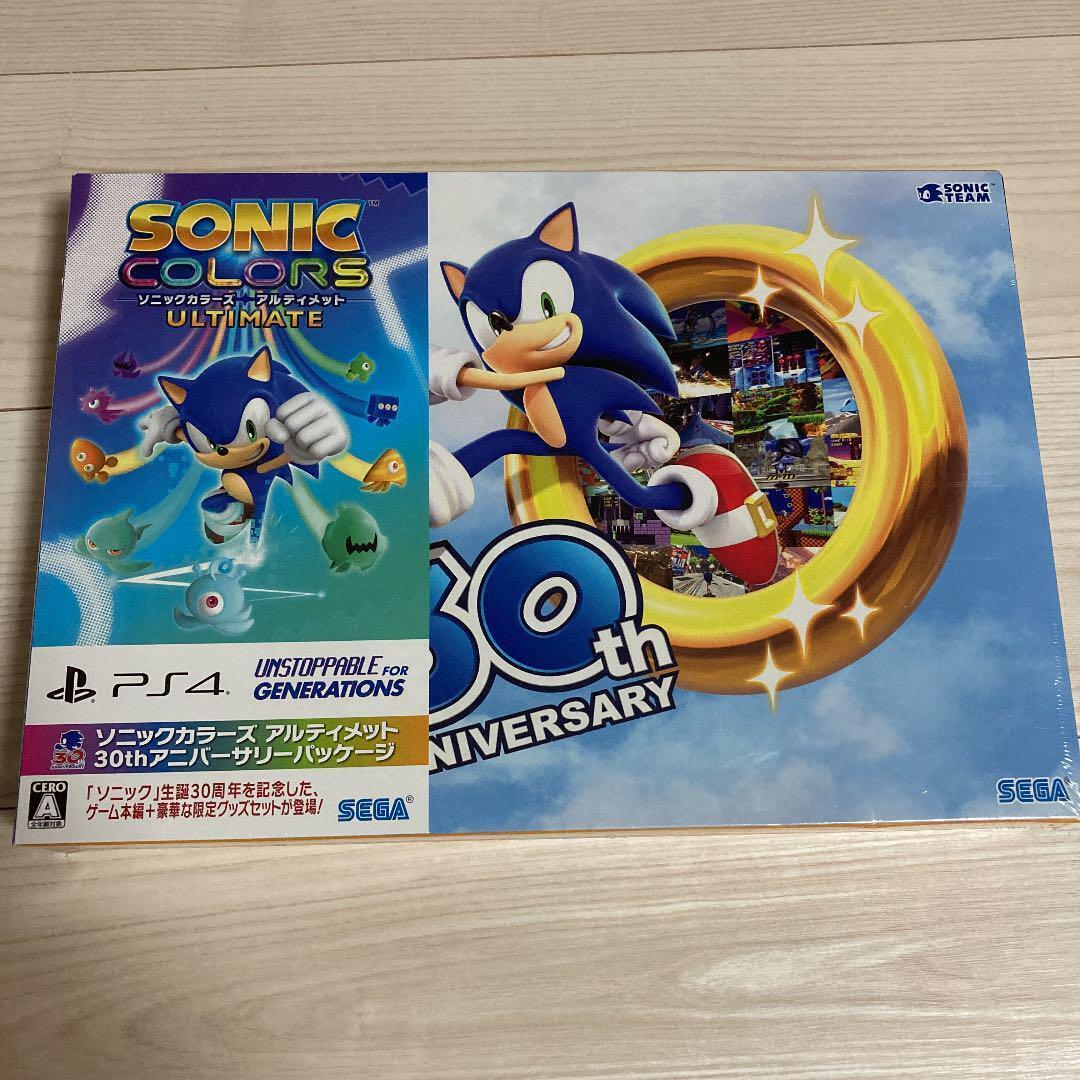 Ps4 Sonic Colors Ultimate 30Th Anniversary Package