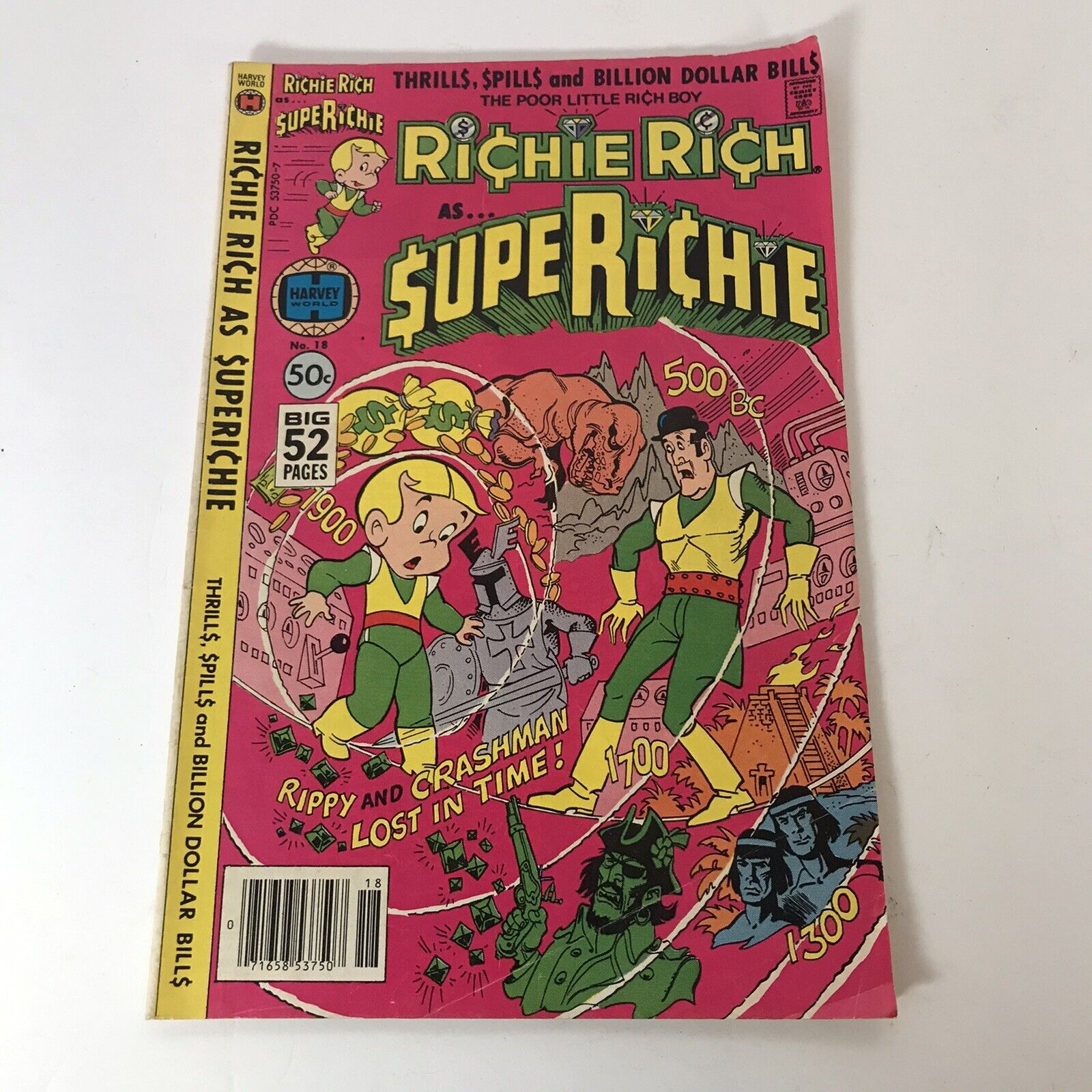 Richie Rich as Super Richie #18 HARVEY WORLD
