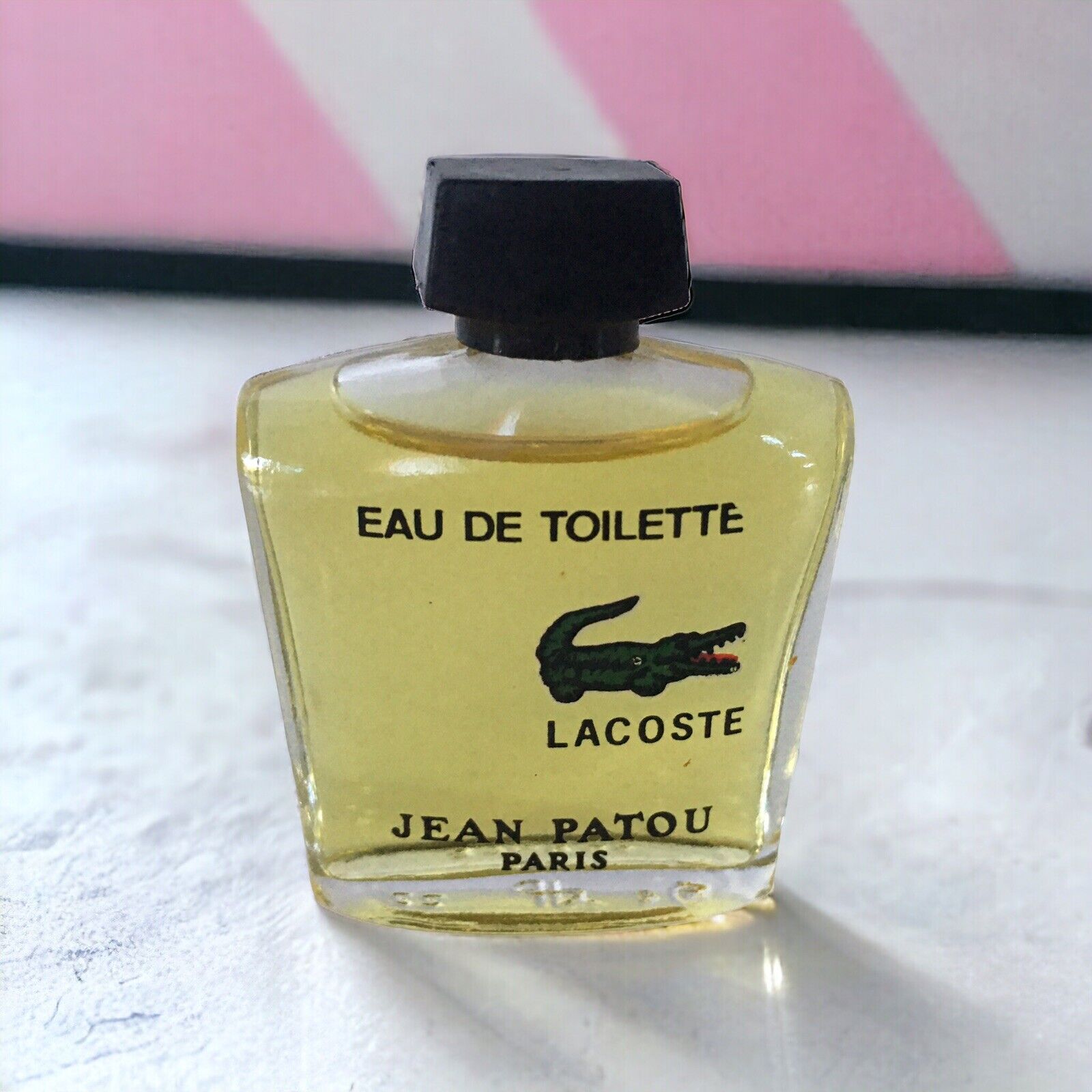 Lacoste Jean Patou Paris Mini Miniature Eau De Toilette~Discontinued~0.33 Fl Oz