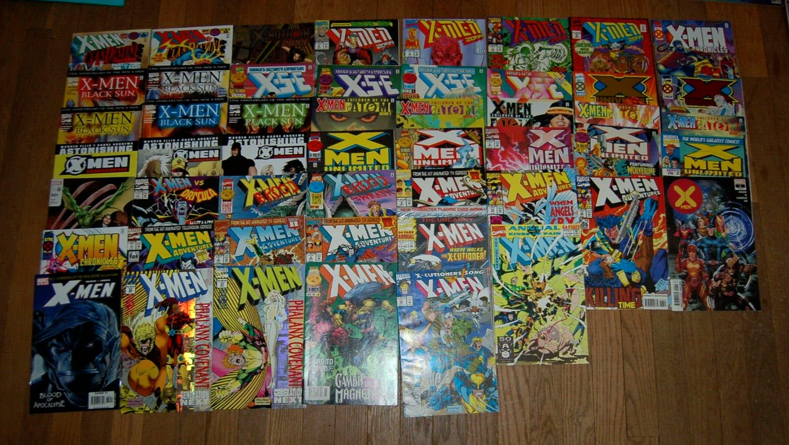 huge lot X-Men High Grade Lot 51 Marvel Comics 1991-present #1's Wolverine etc