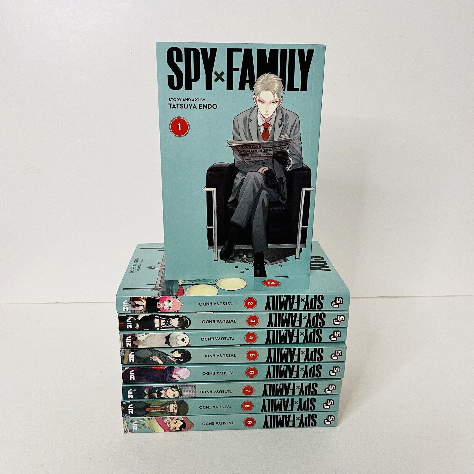 Spy x Family Vol 1-9 English Manga Lot By Tatsuya Endo Comics Humor YA Action VG