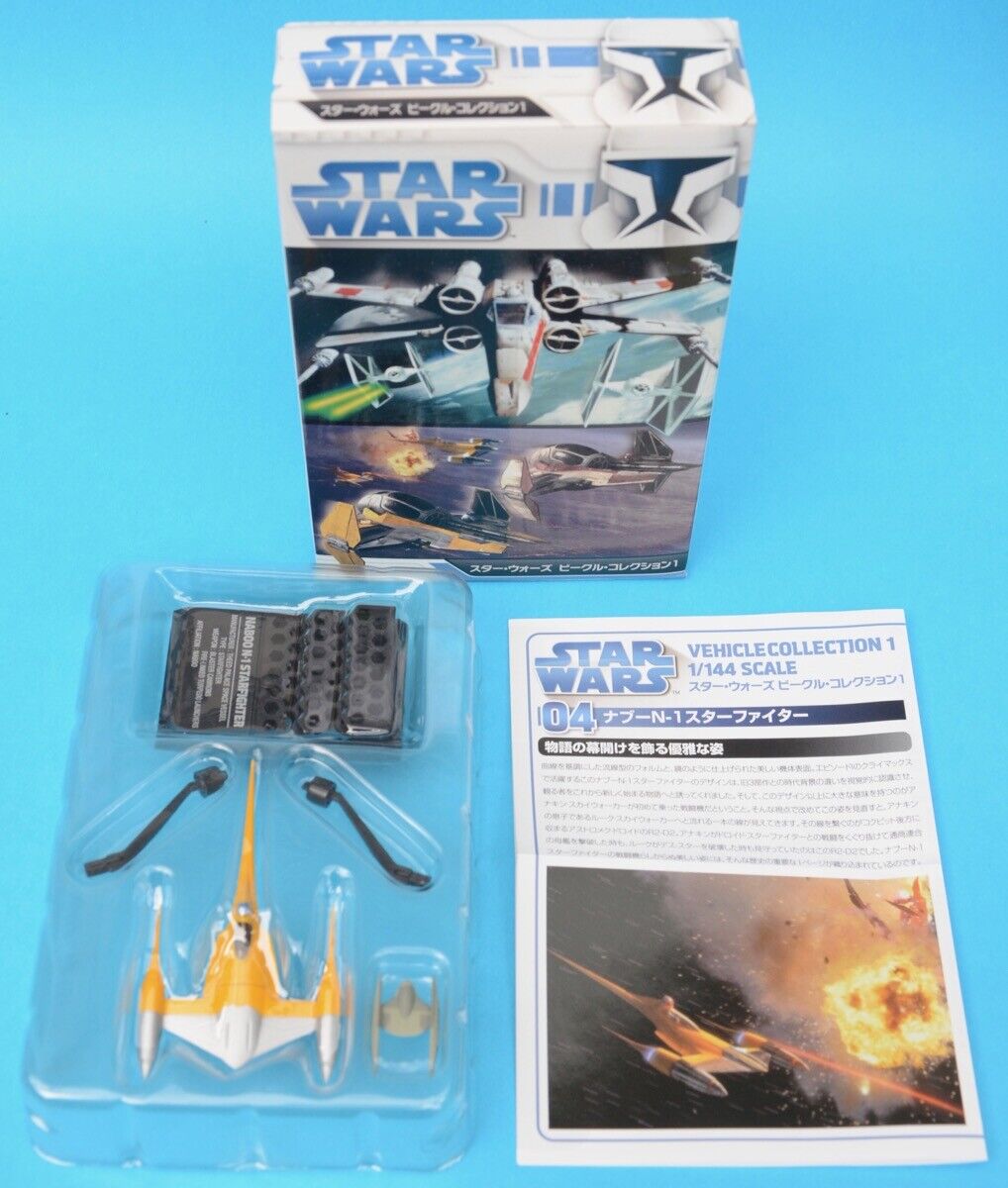 F-toys Star Wars - Vehicle Collection 1 - #04 NABOO N-1 STARFIGHTER - 1/144 MIB