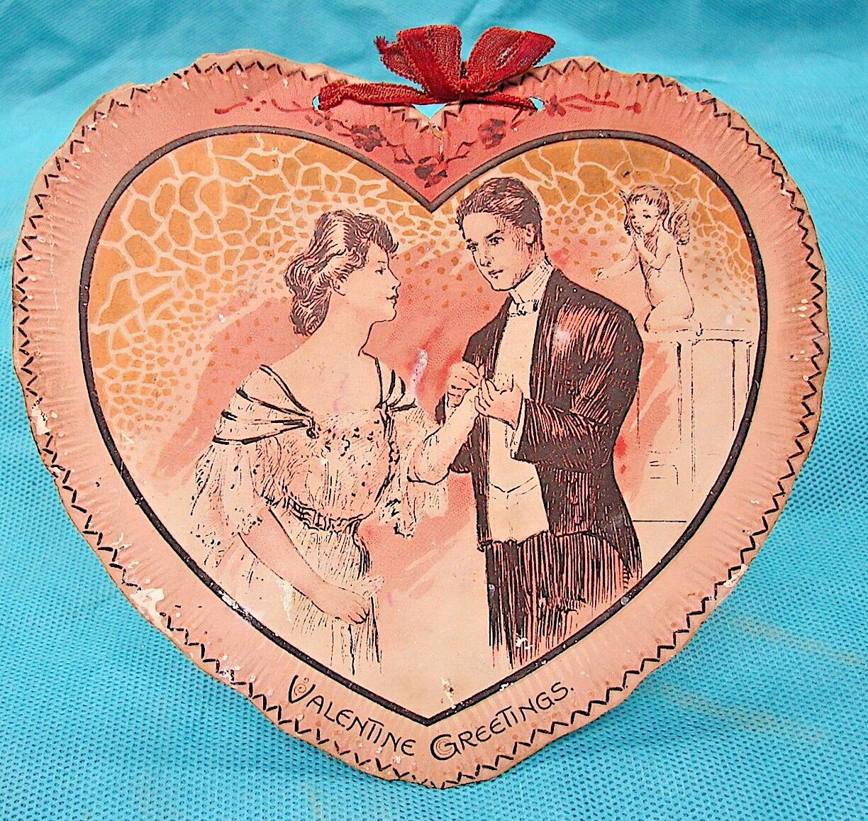 R.Tuck&Sons--Antique Valentines Day Card--Large size 6\