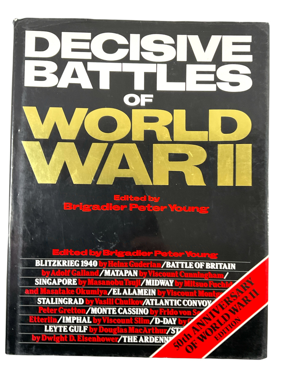 WW2 US German British Russian Decisive Battles Of WW2 Hard Cover Reference Book
