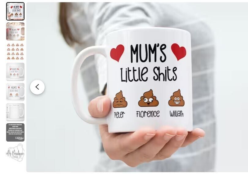 Personalized Funny Gift For Mum Mug, Mother's Day Gift
