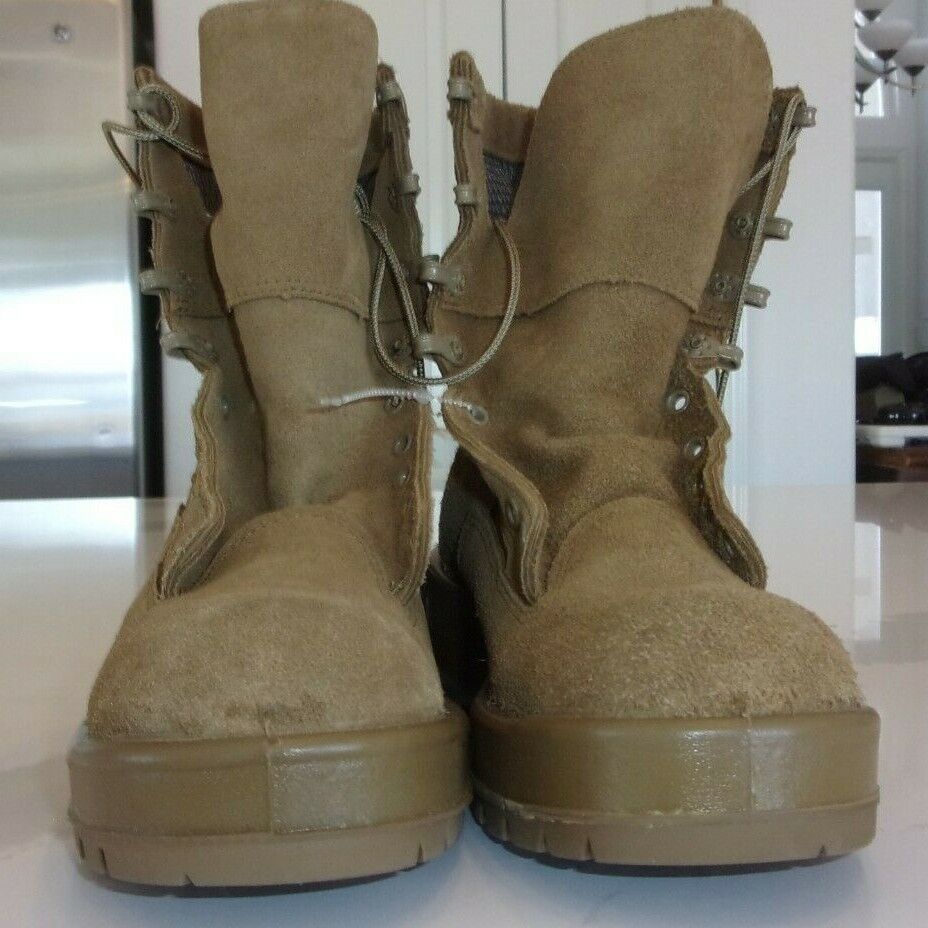 ALTAMA USAF ARMY ISSUE NEW COYOTE BOOTS SIZE 7R SPE1C1-17-D-1075 TITAN TEMPERATE