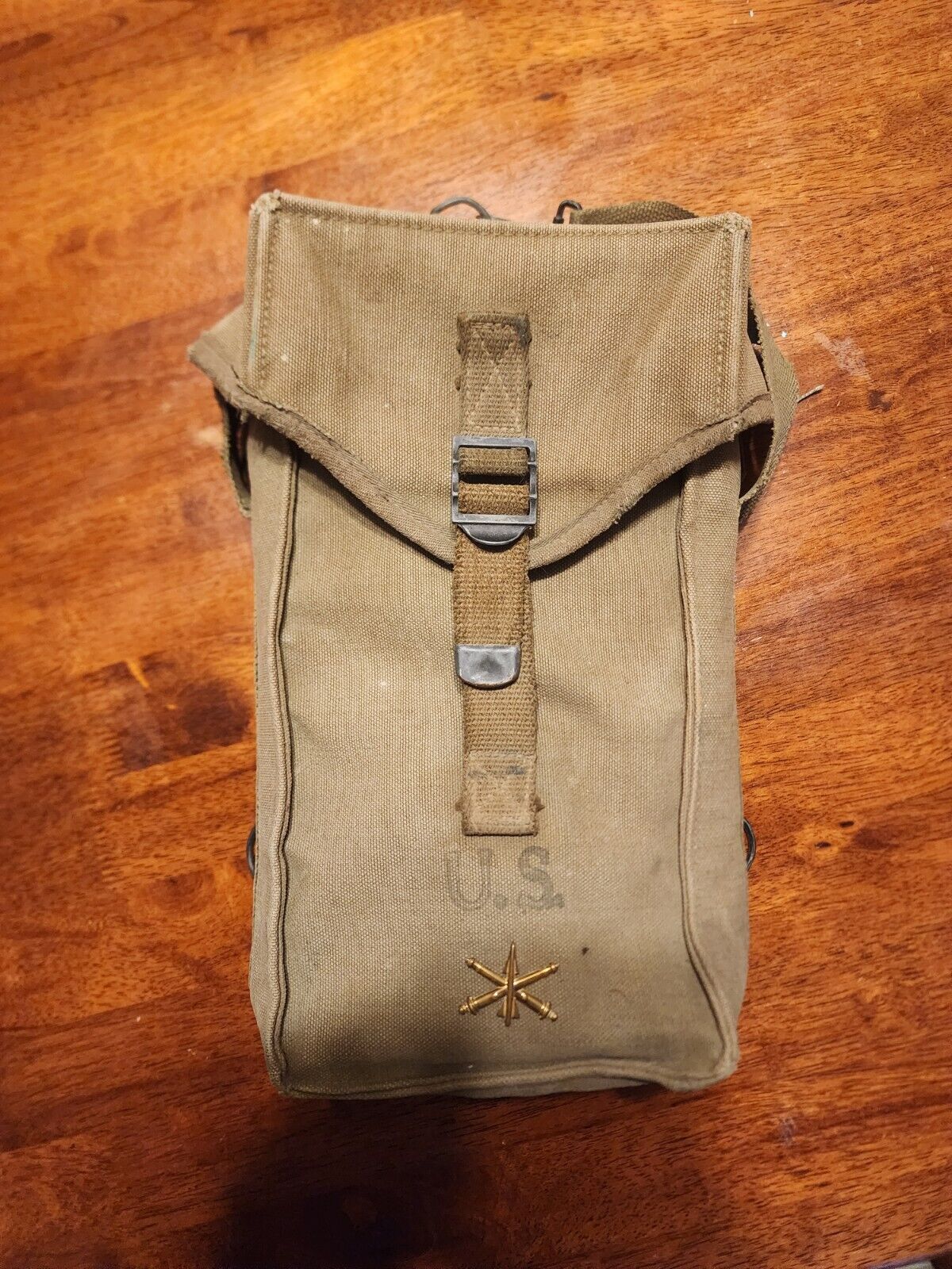  WW2 1945 US ARMY Air Defence Artillery GENERAL M1 PURPOSE AMMO BAG POUCH