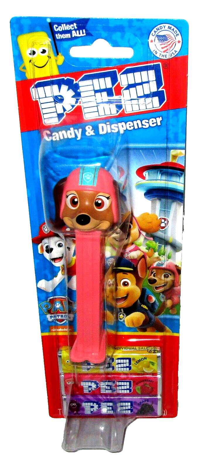 PAW PATROL Pez Dispenser  LIBERTY  [Carded] Introduced 2023