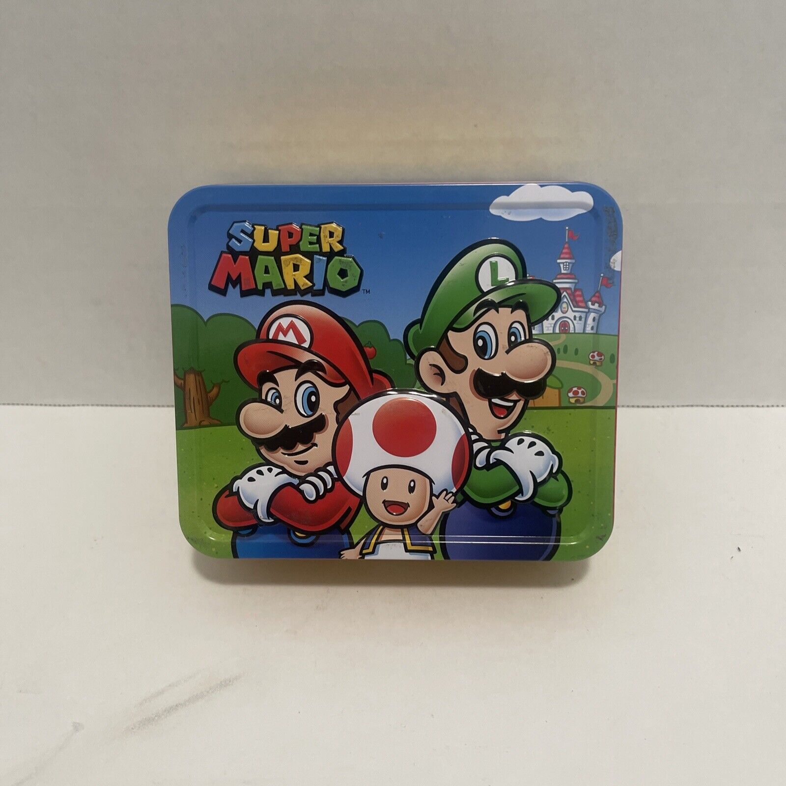 Super Mario Tin Box. Good Condition.