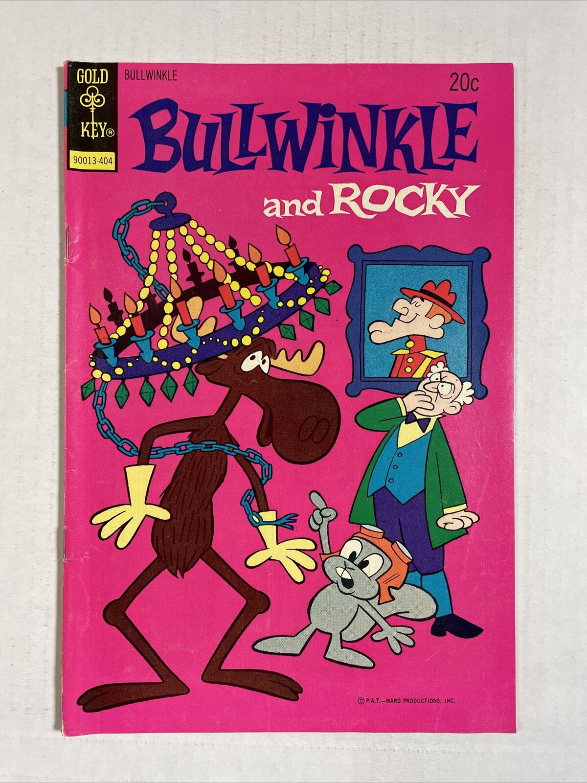 Bullwinkle and Rocky 11 F/VF 1974 Gold Key comic