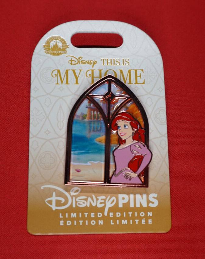 Disney Parks Disneyland Princess Ariel This is My Home Pin LE 2500 New