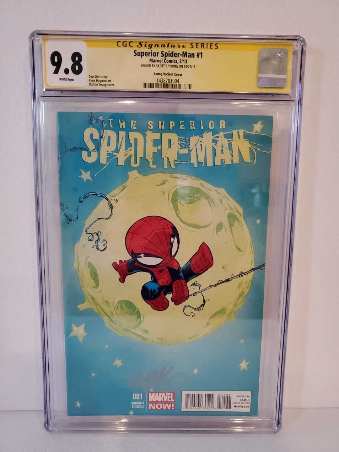 Superior Spider-Man #1 CGC 9.8 Skottie Young Variant Cover