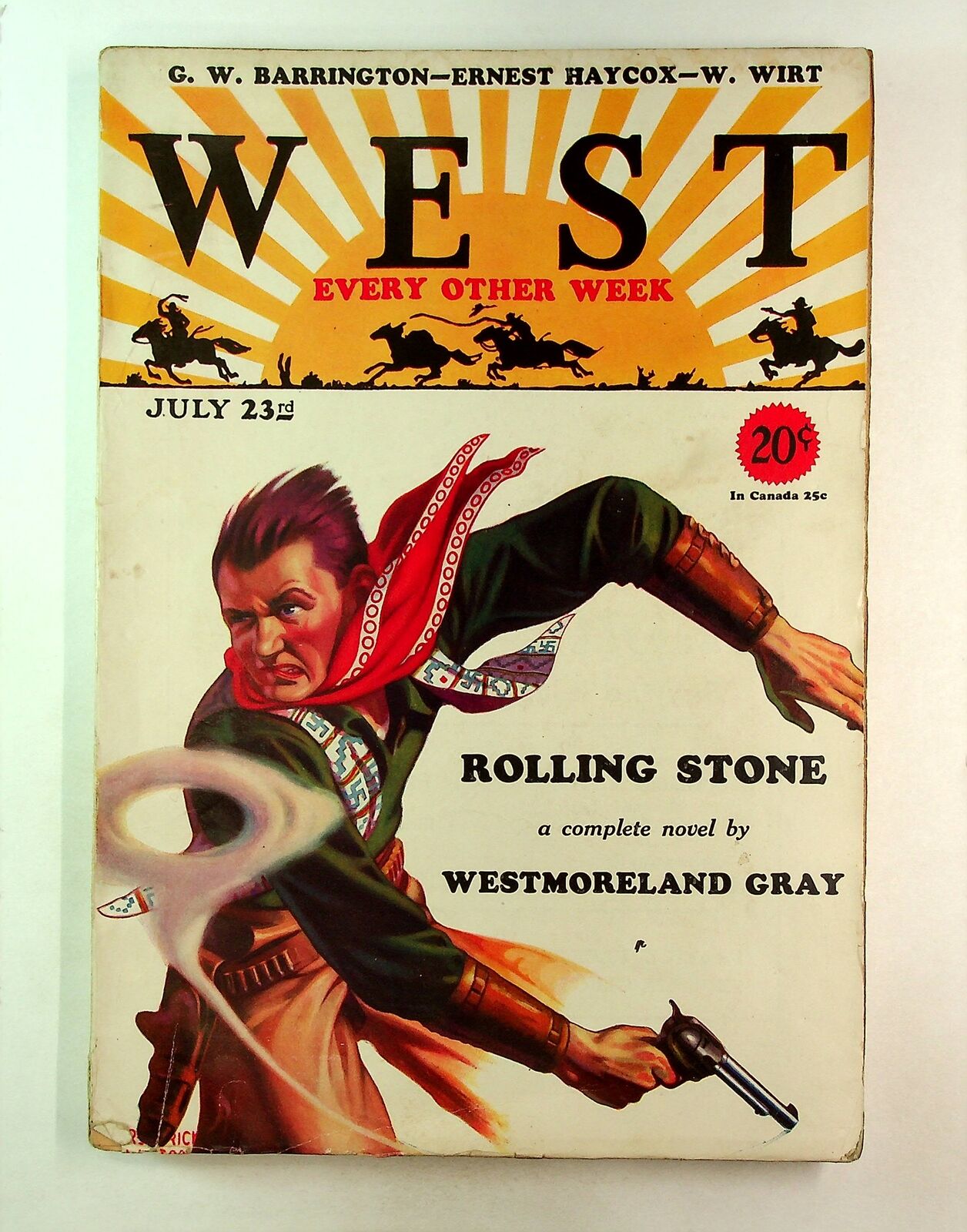 West Pulp Jul 23 1930 Vol. 25 #5 FN- 5.5