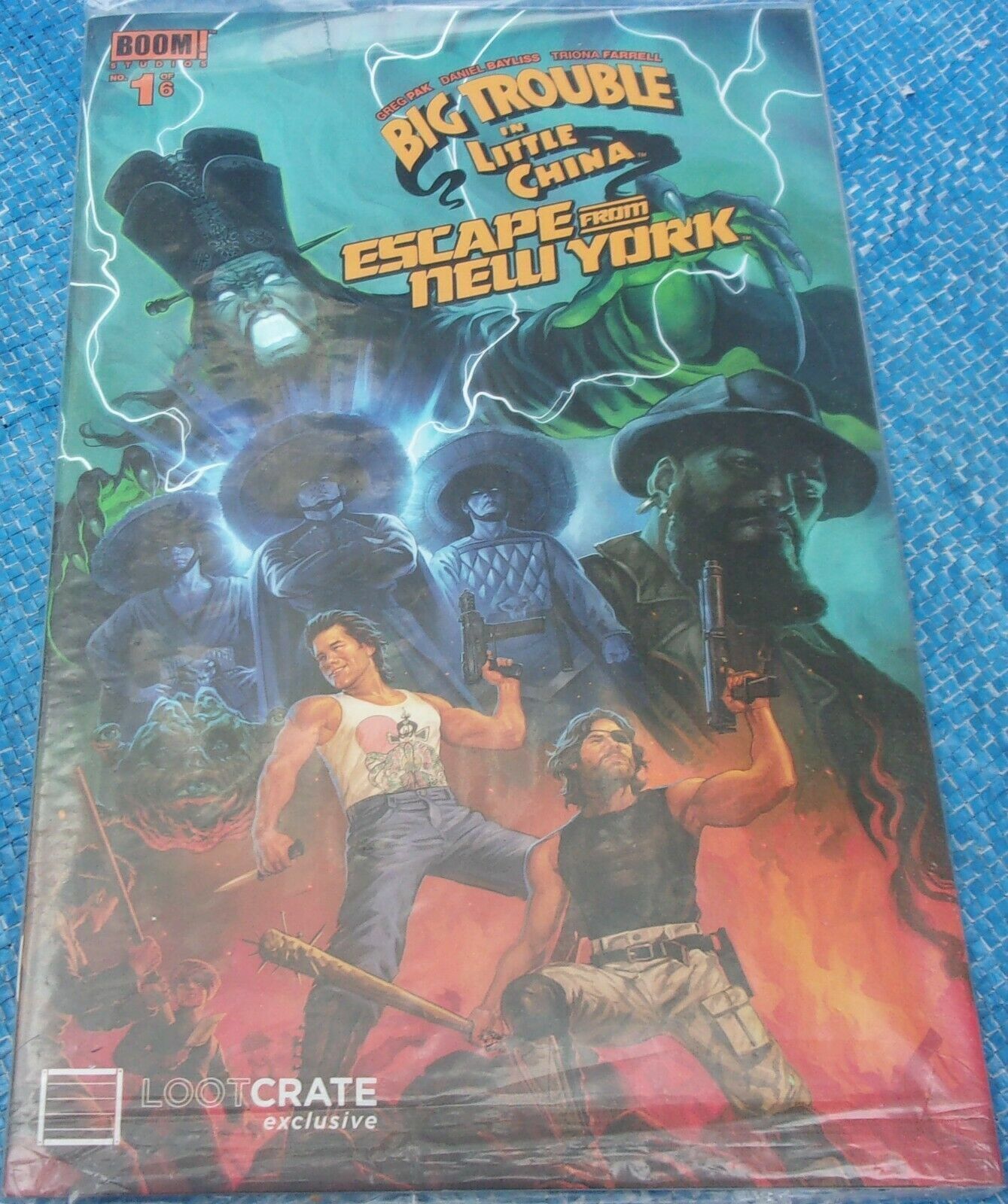 Boom Studios Big Trouble In Little China Escape From New York #1 Sealed Unopened