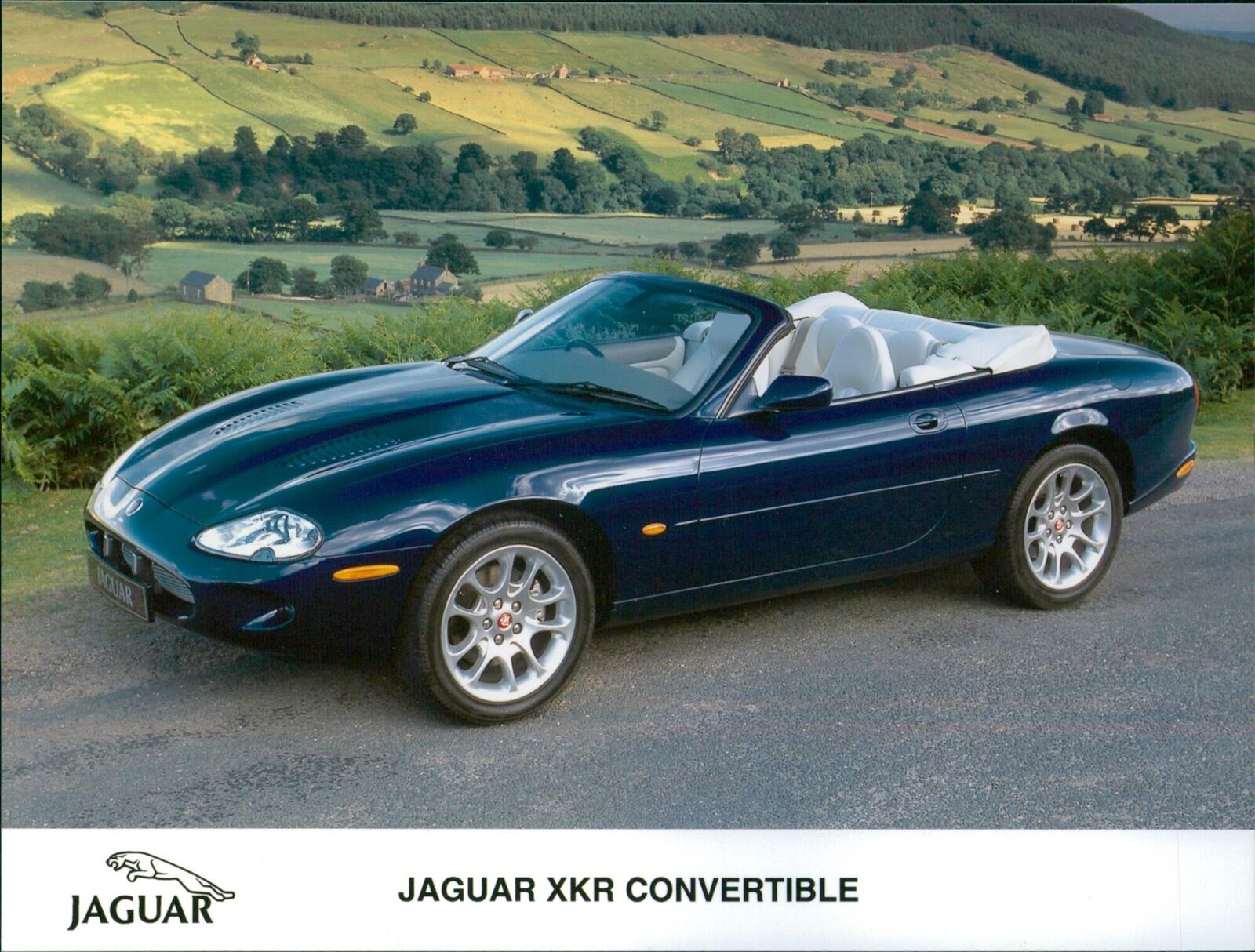 1999 Jaguar XKR Convertible - Vintage Photograph 3360227