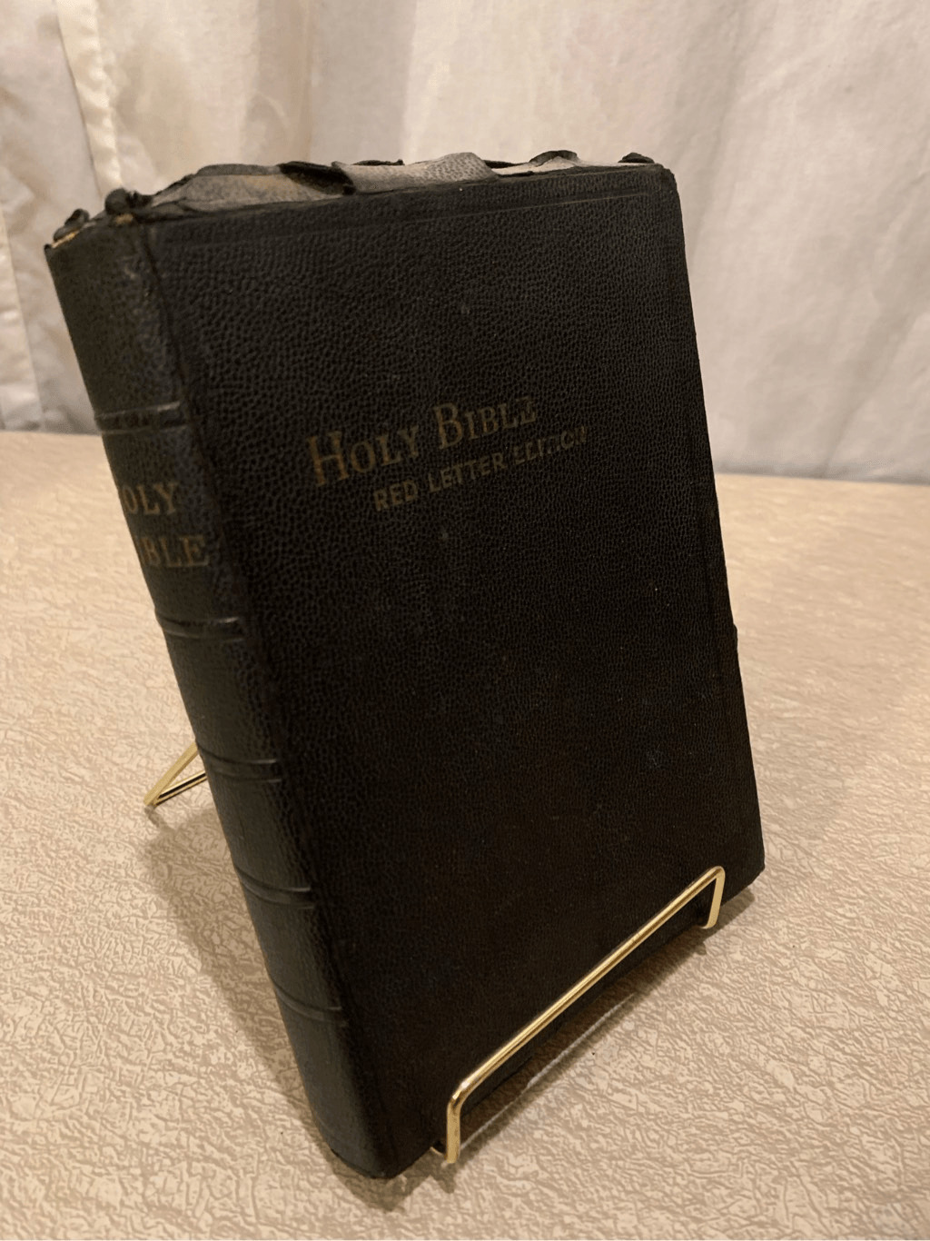 Holy Bible Red Letter Edition KJV World Publishing Appr. 1920-1950