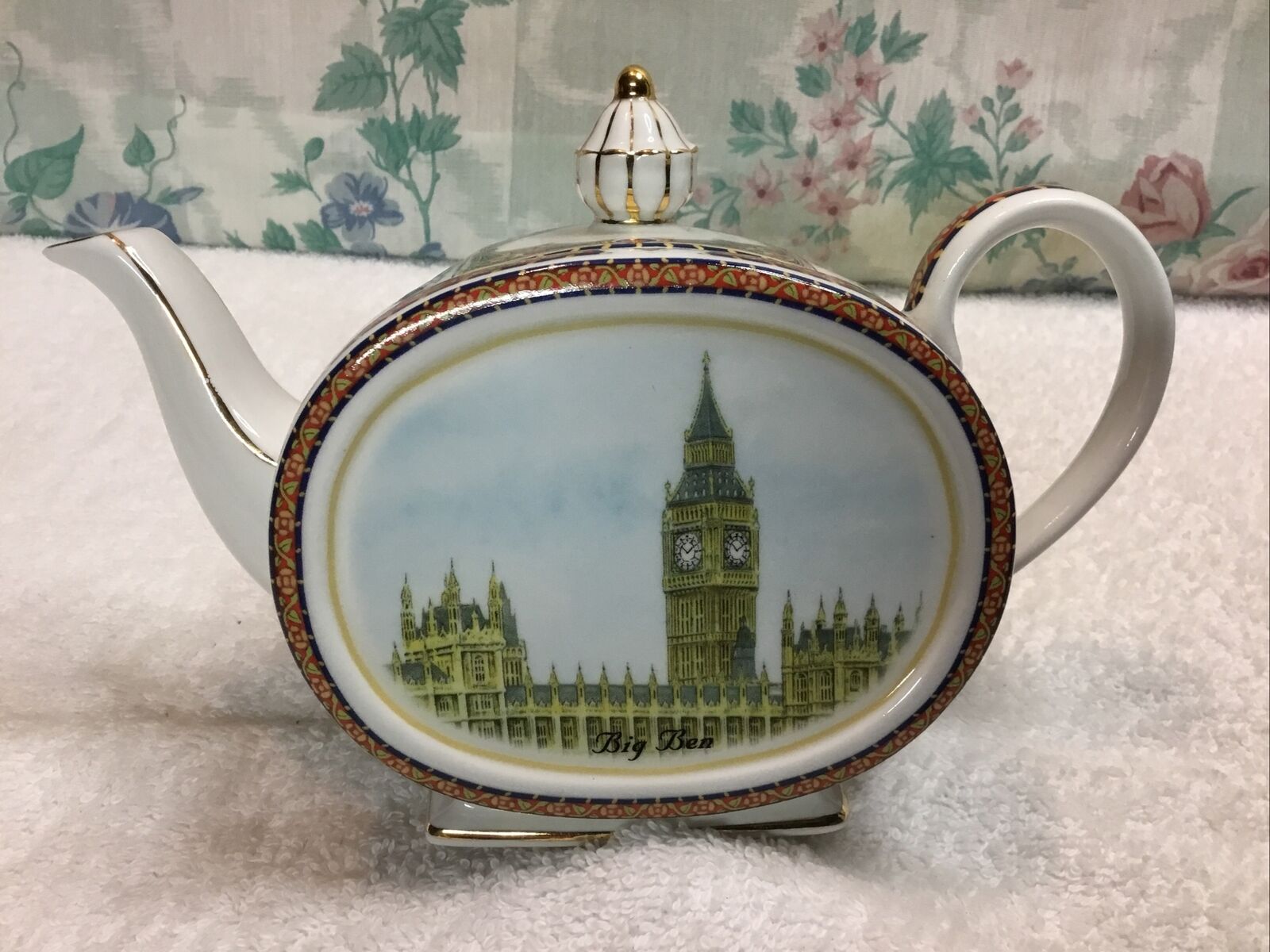 James Sadler Landmarks Big Ben Teapot Very Good Condition Porcelain