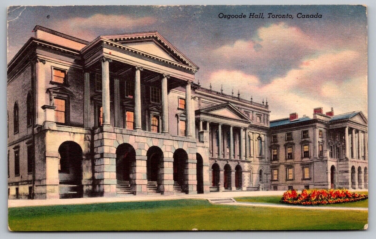 Osgoode Hall Toronto Canada Ca Postcard