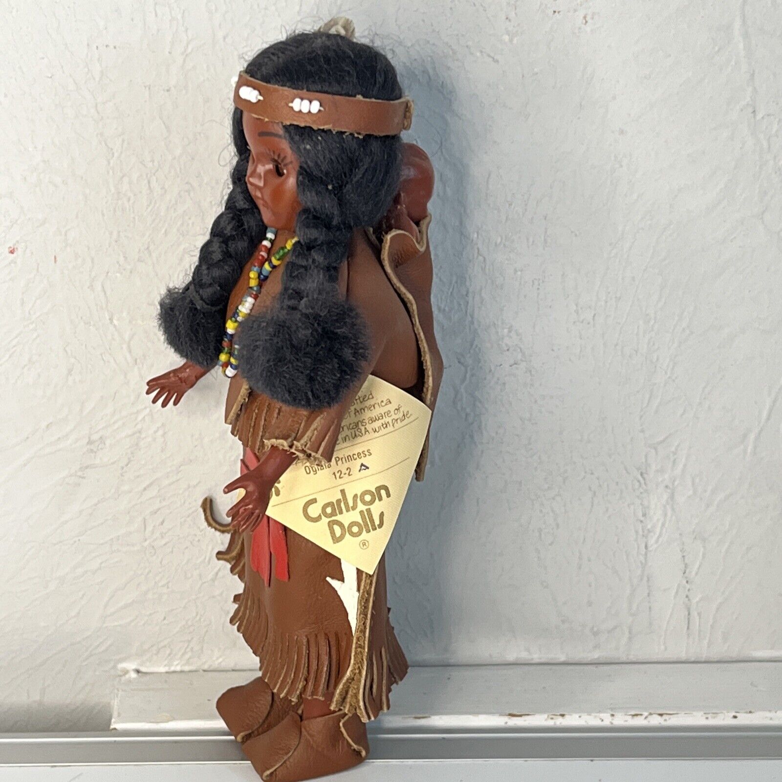 Carlson Doll, Oglala Princess with Baby 12-2 , Estate Collection Native American