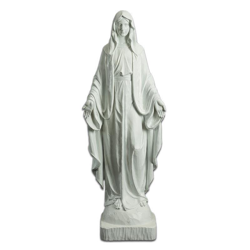Our Lady of Grace of Padua 50 Inch White Holy Religious Figurine Room Decor