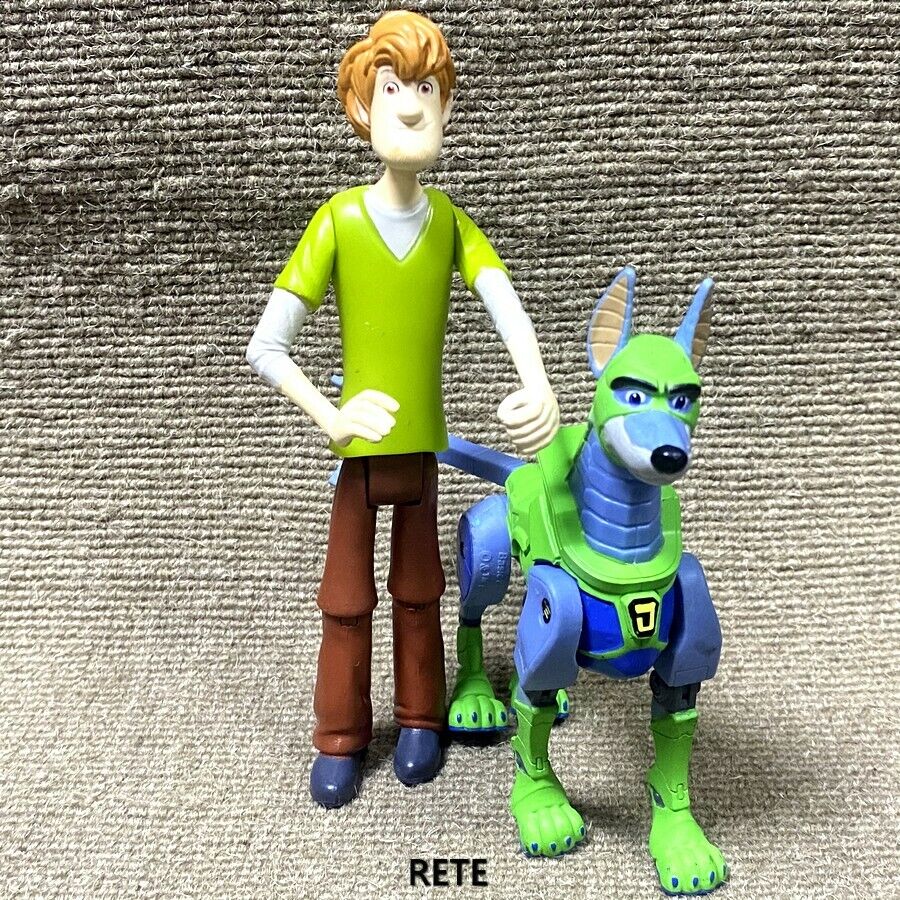 Scoob 6\'\' Shaggy & Dynomutt Scooby Doo Action Figures 2020 Kids Toys Gift Rare