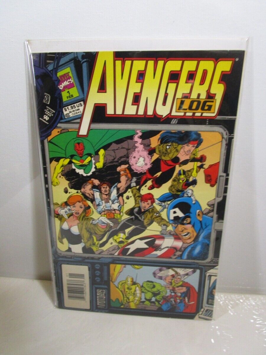 Avengers Log #1 Marvel Comics 1994 Bagged Boarded
