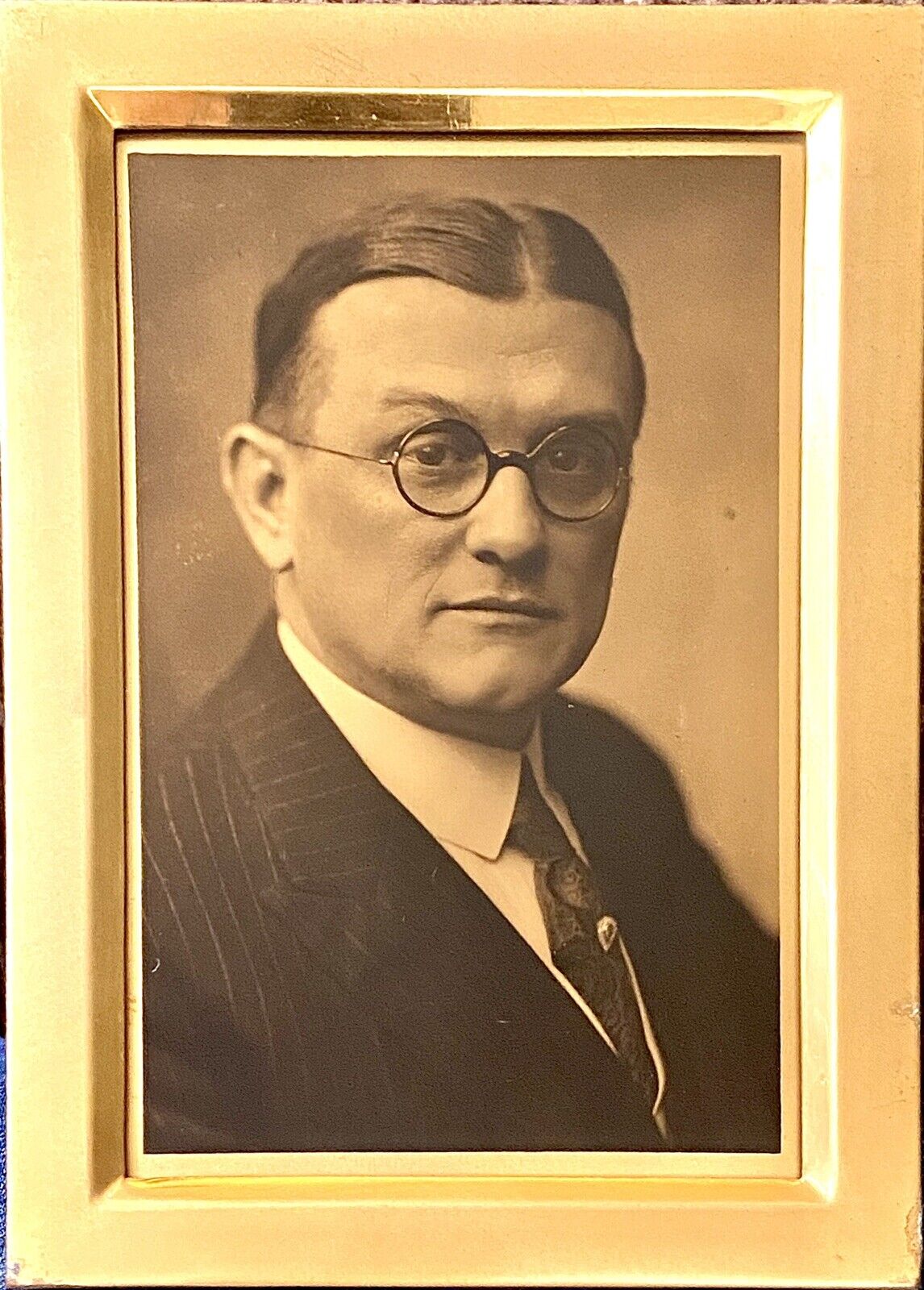 Tin Type Photo Antique Charles Henry Grakelow 1930’s Co-Developer of FTD FLORIST