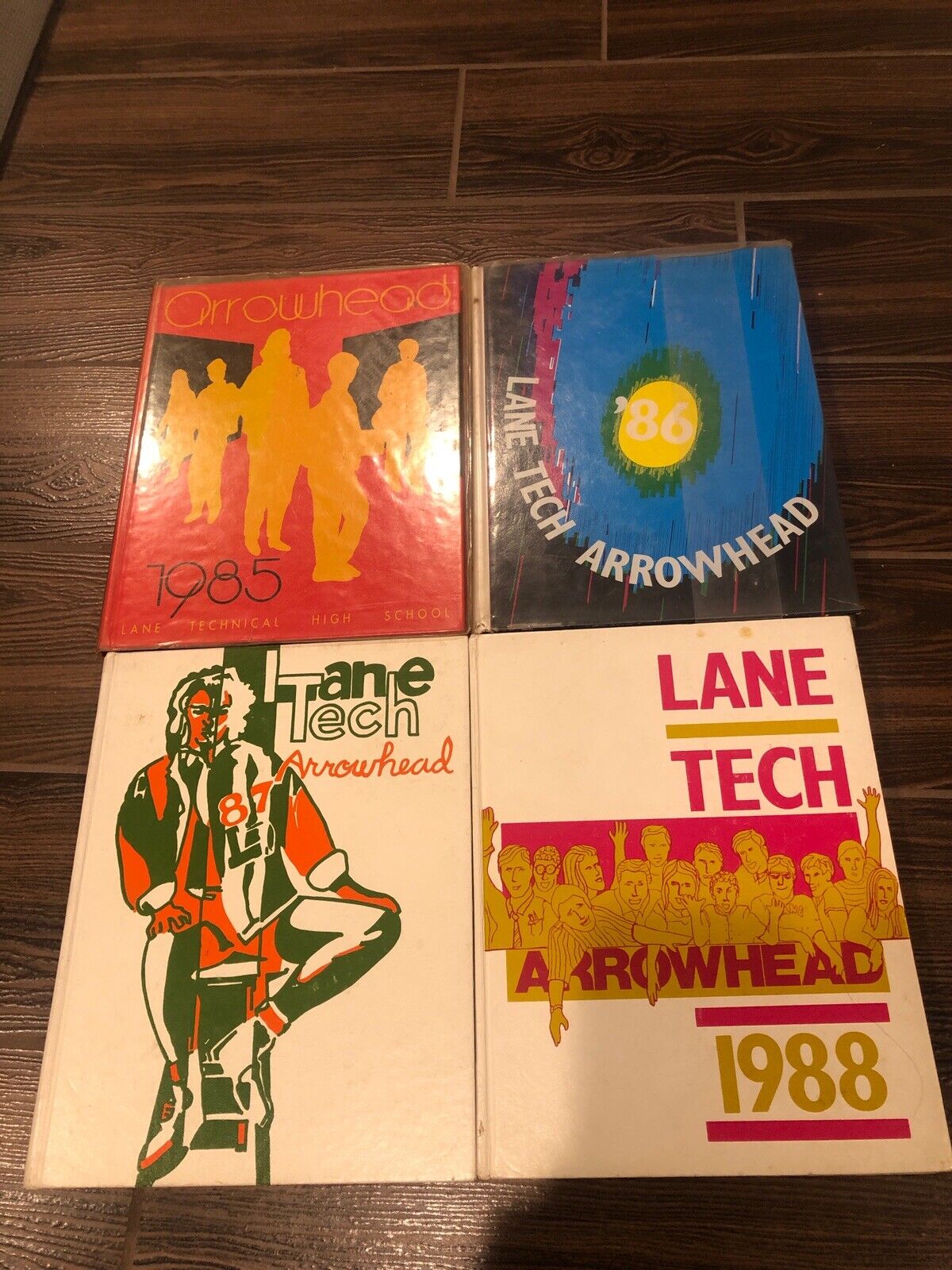 Lane Tech High School Chicago Public School Yearbooks 1995-1998