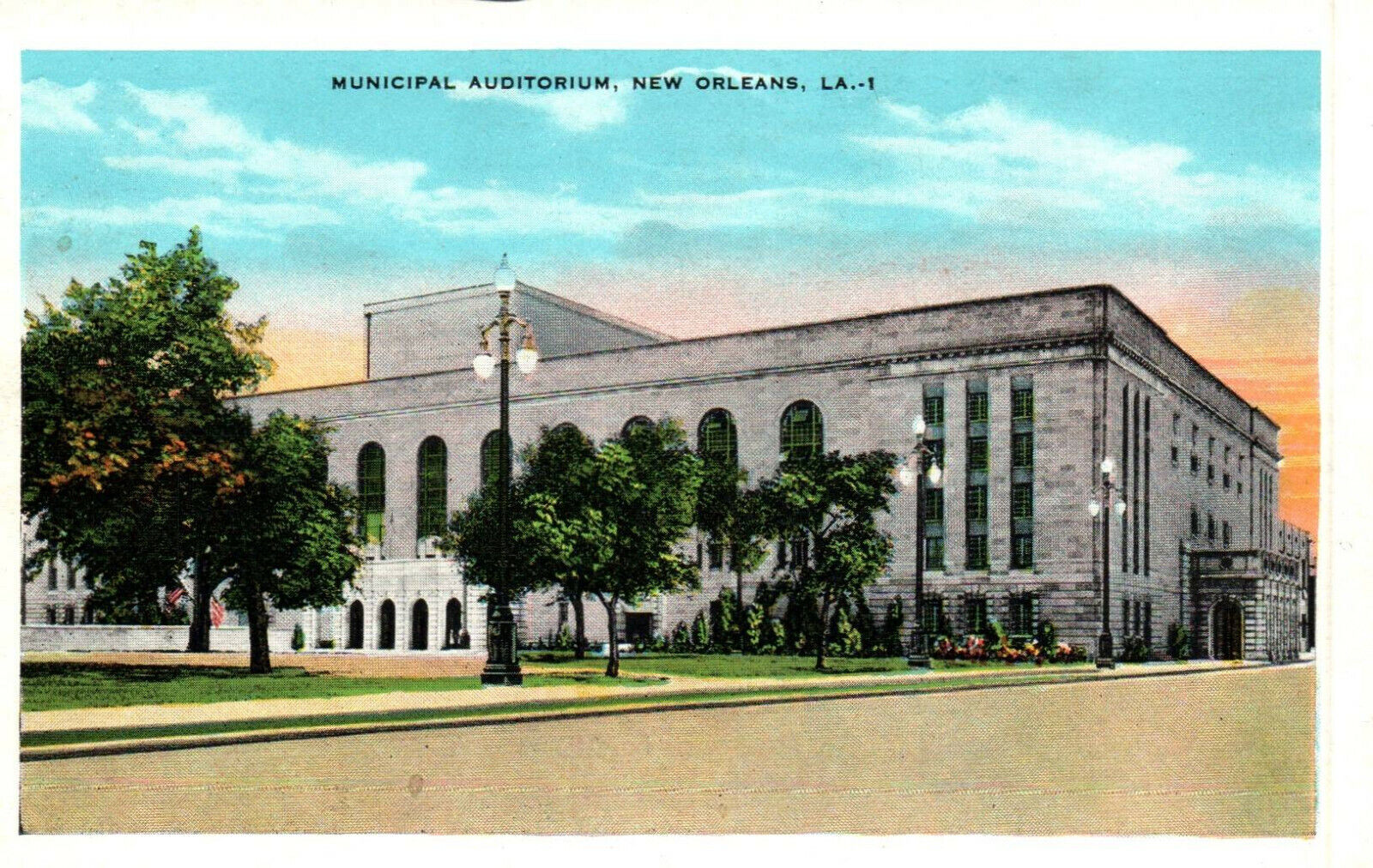 CPA - USA - NEW ORLEANS, La. - Municipal Auditorium