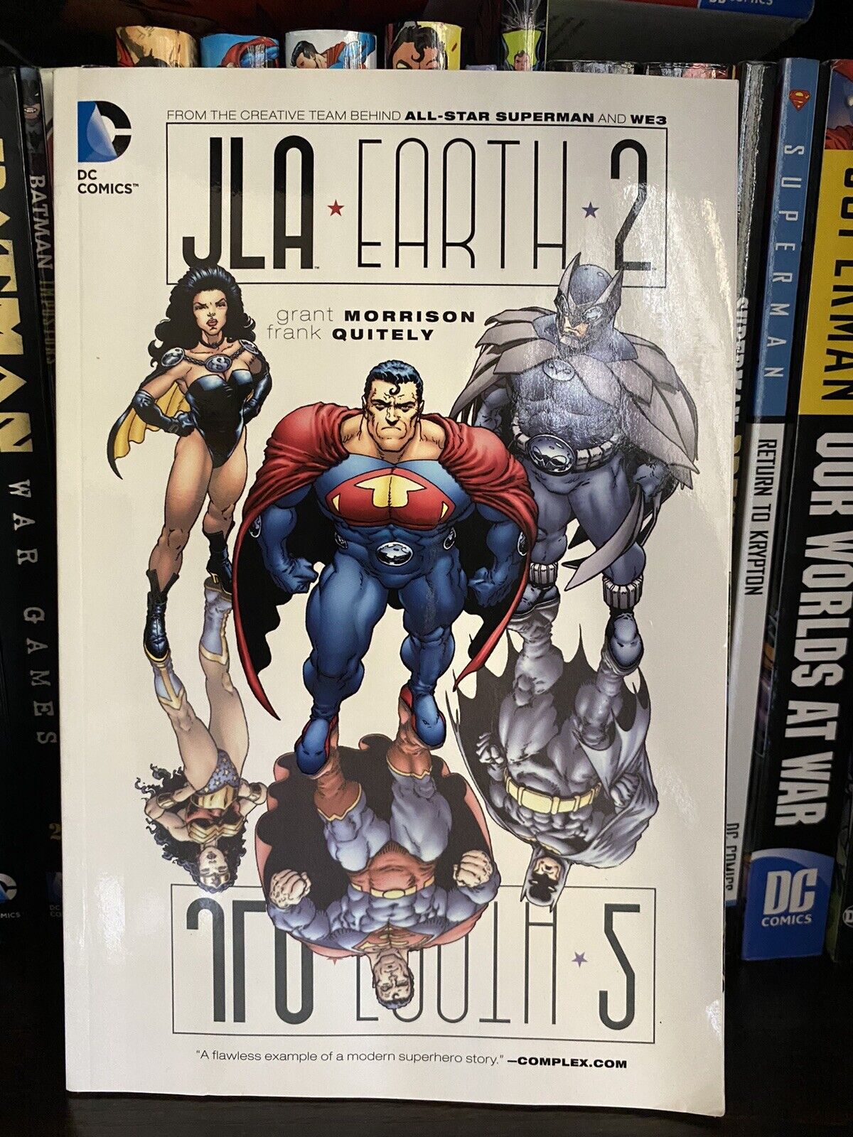 JLA Earth 2 - OOP TPB 2014 Version Softcover DC comics Grant Morrison