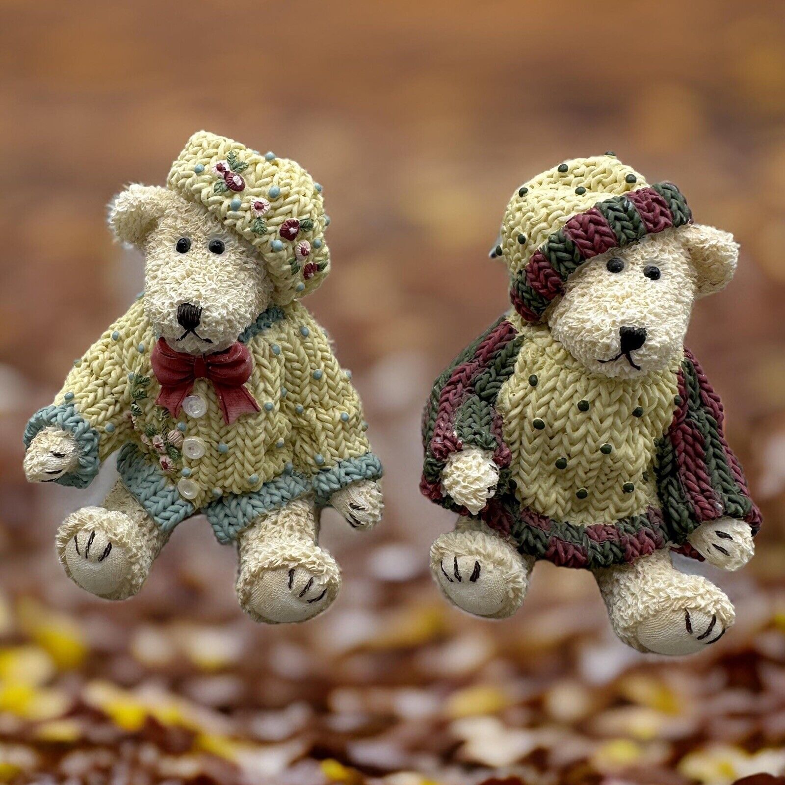 Pair of Miss Heathers Bears by Artisan Flair Inc Tiny 3