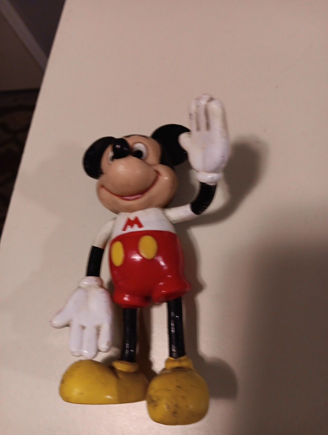 Rubber Bendy Mickey Mouse Vtg