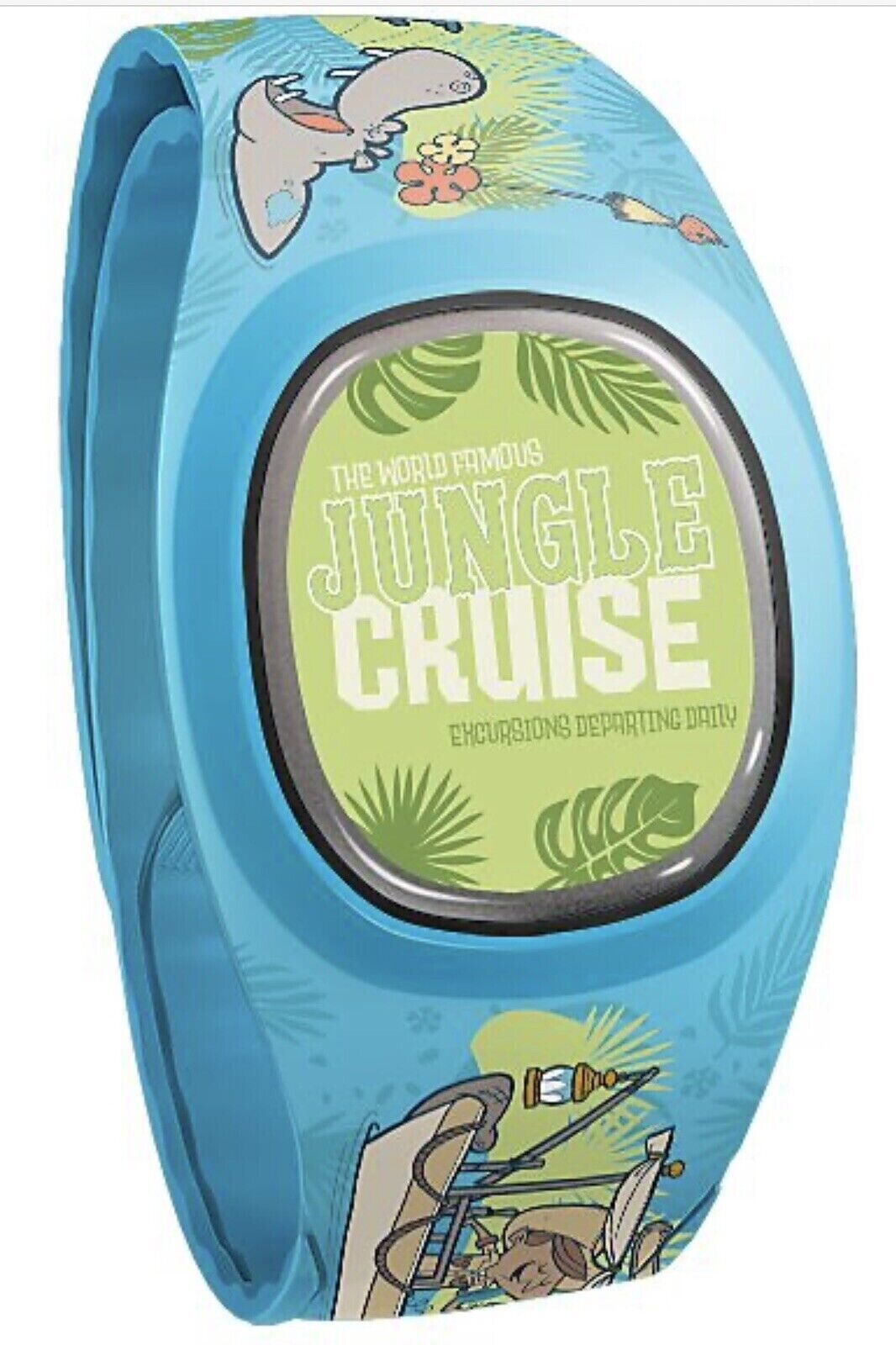 Disney Parks Jungle Cruise Attraction Skipper Blue Magicband Plus Unlinked NEW