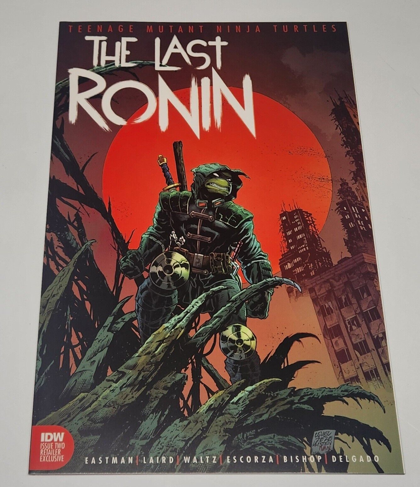 The Last Ronin #2 Brian Level Variant Teenage Mutant Ninja Turtles TMNT 🐢 