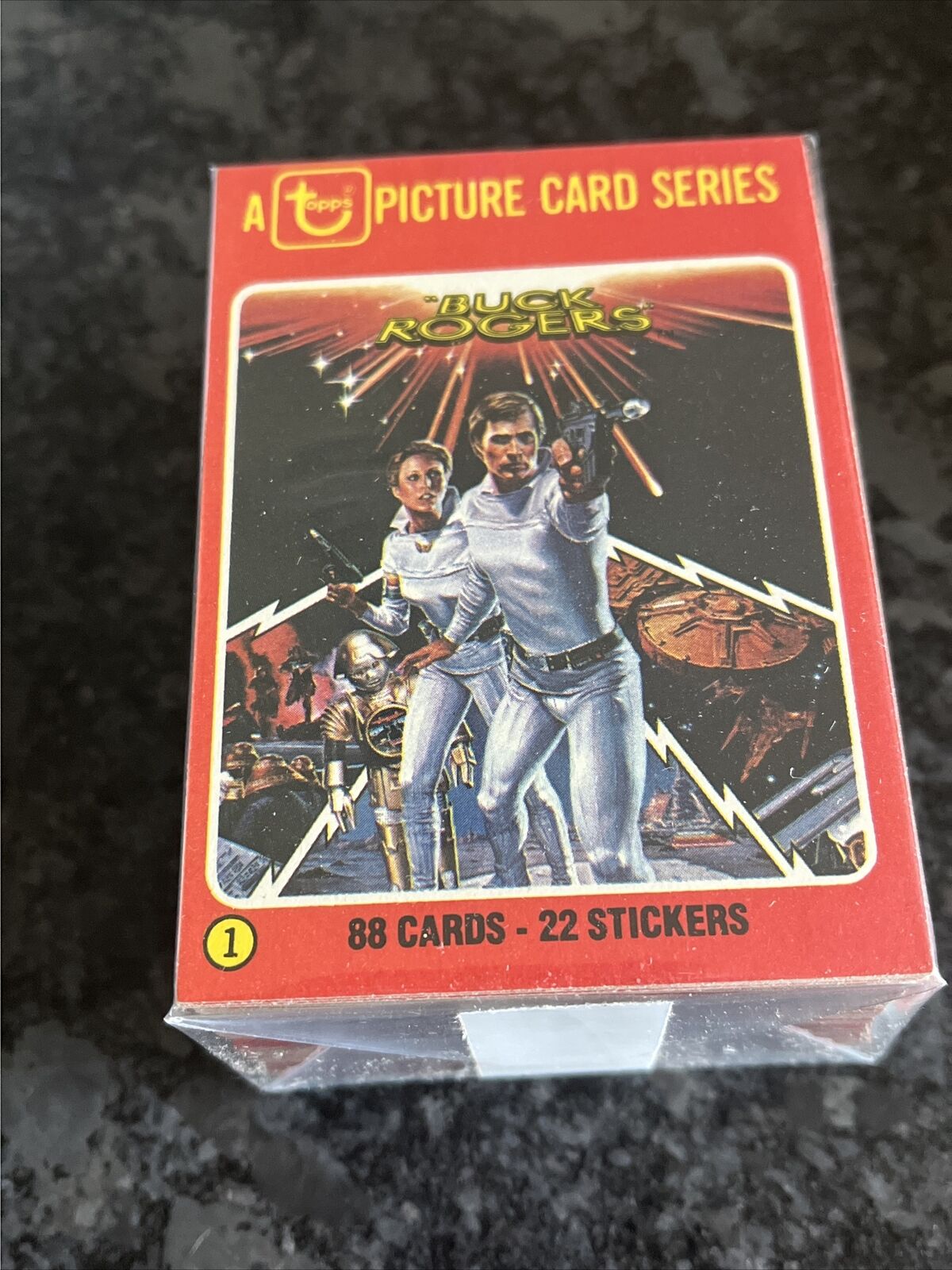 Buck Rogers  88 Card Set 22 Stickers Pack Fresh Great Condition