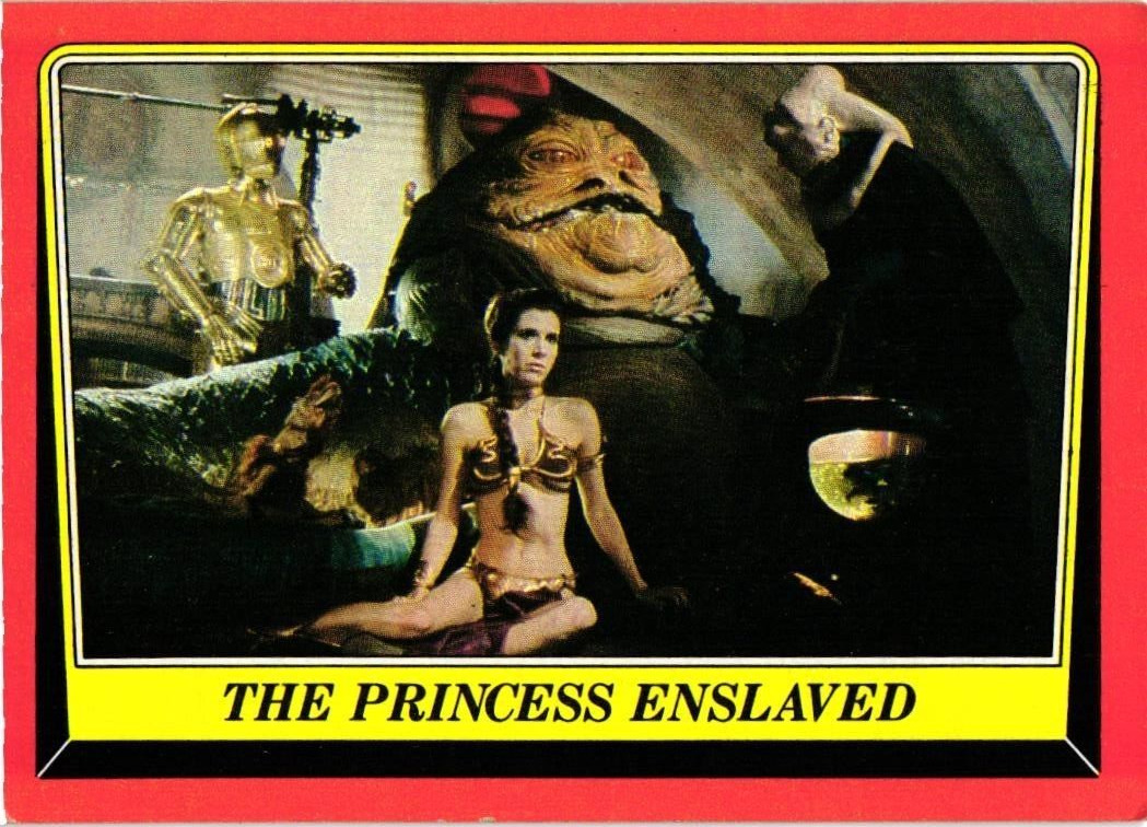 1983 Lucas Films Star War Return of the Jedi The Princess Enslaved