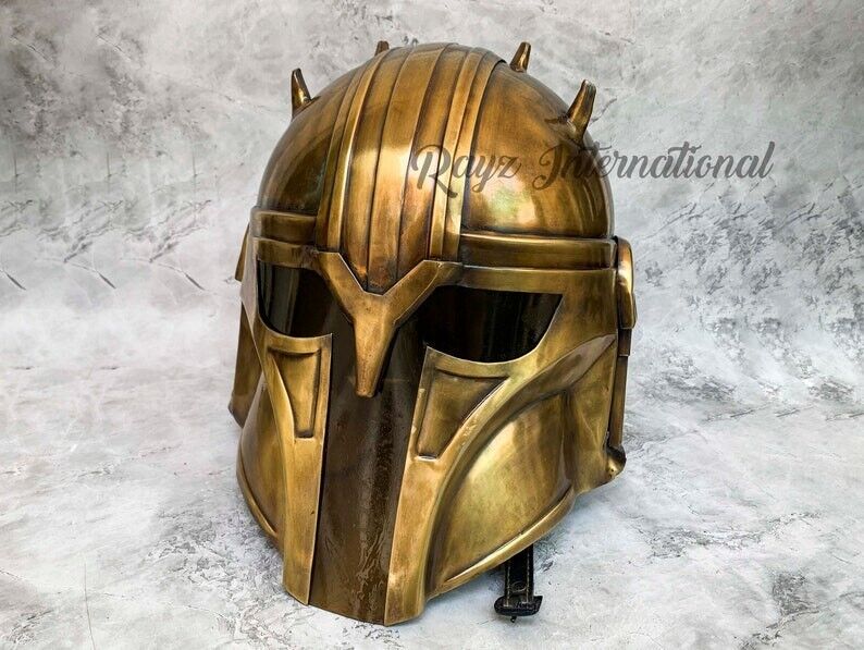 Wearable Star Wars Inspired Helmet Costume, Role-play Helmet Mandalorian Helmet