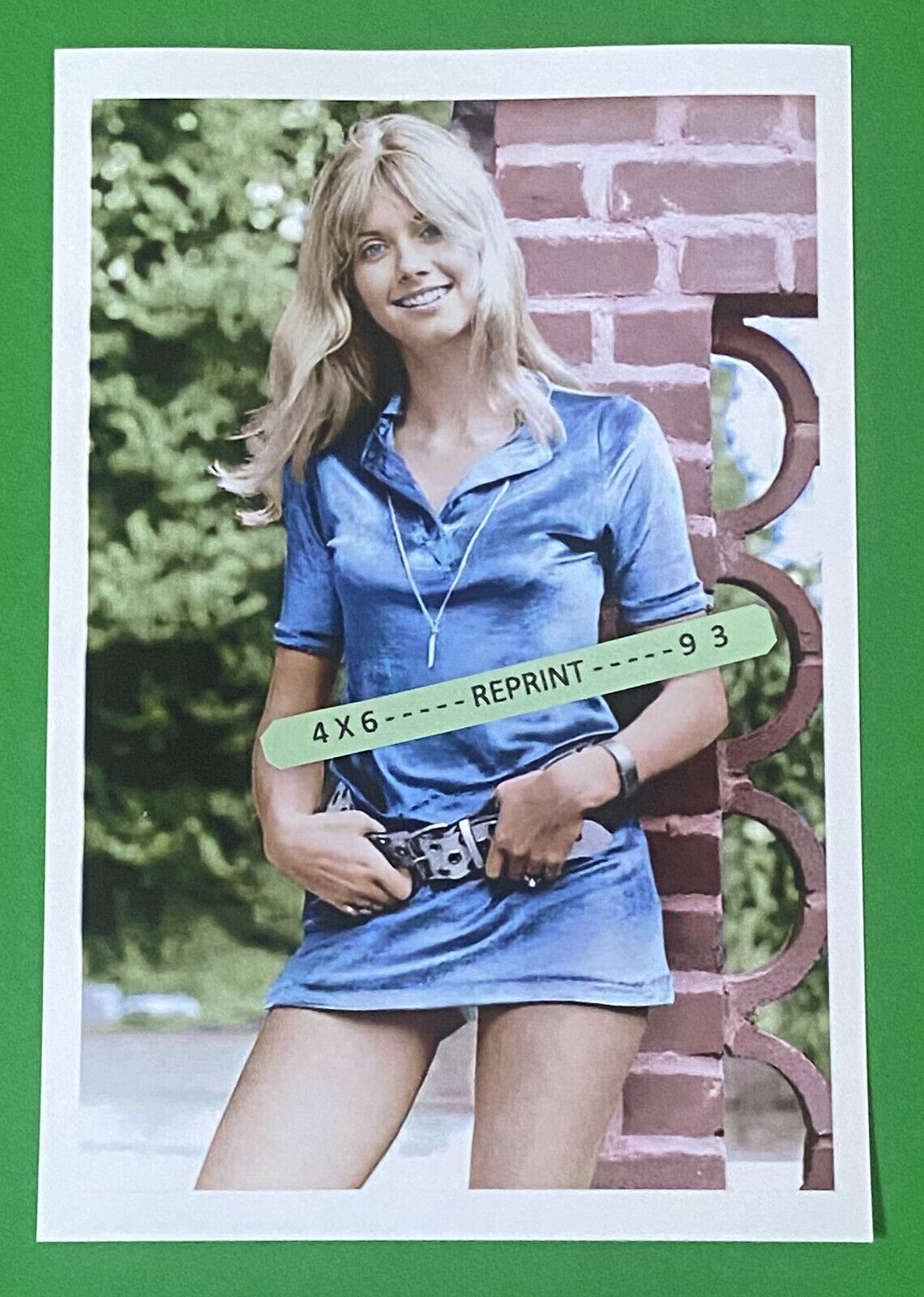 Found 4X6 PHOTO of Young Beautiful OLIVIA NEWTON JOHN Hollywood Actor Singer