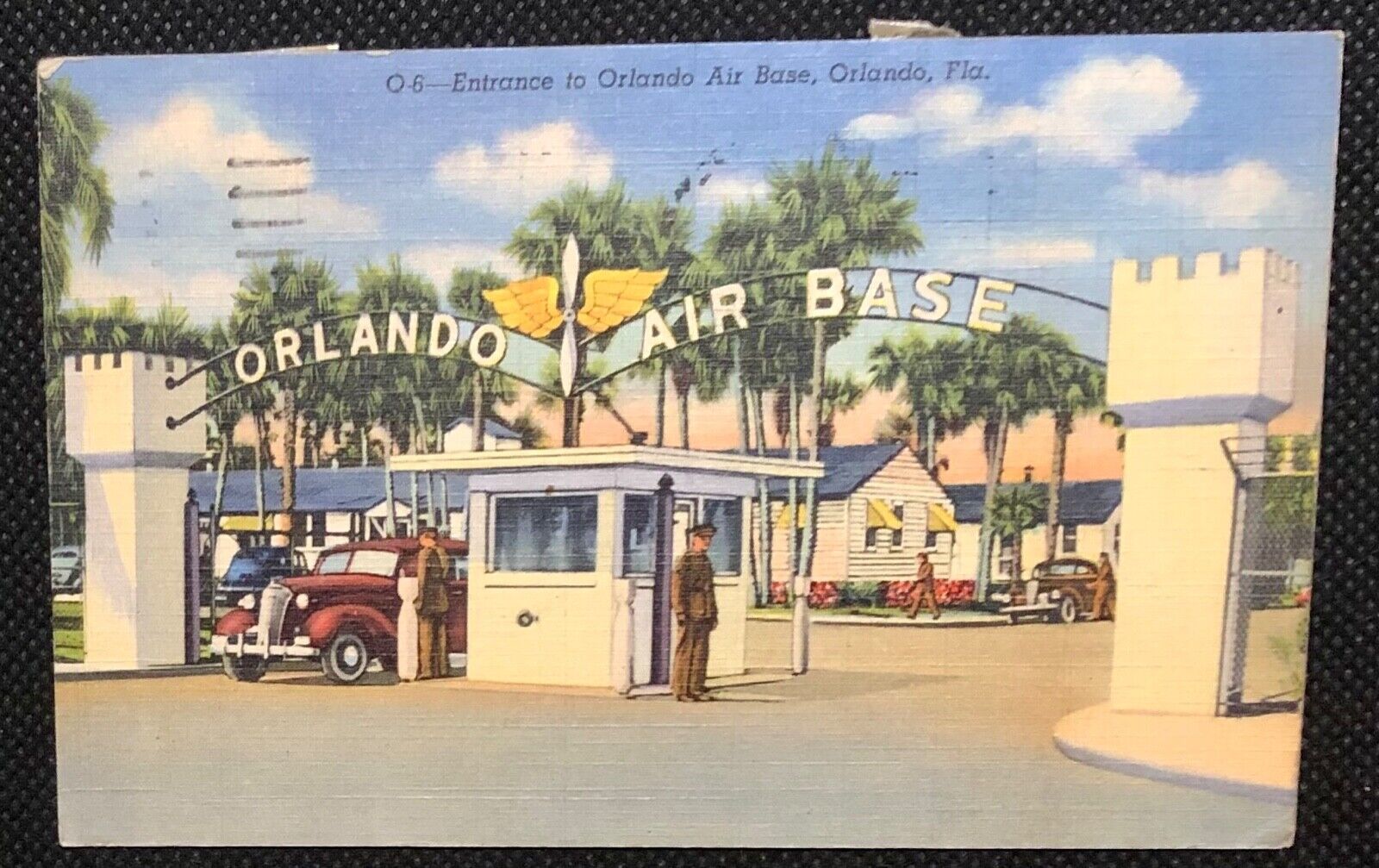 Vintage Postcard 1943 Orlando Air Base