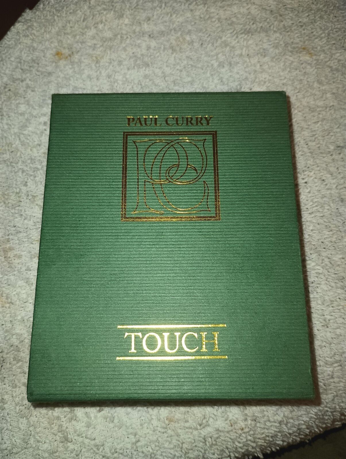 Paul Curry Presents Touch Magic Trick Professional Mentalism Exclusive OOP
