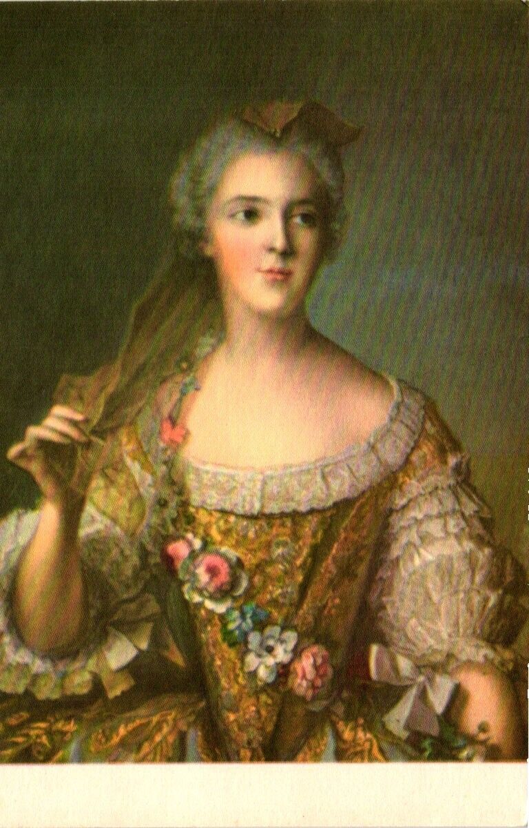 Madame Sophie de France - J.M. Nattier Postcard