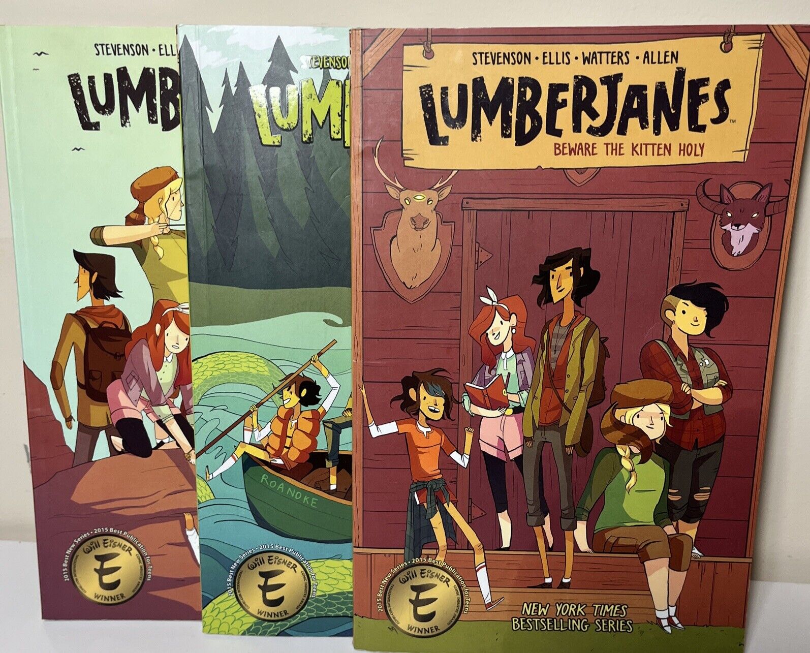 Lumberjanes Comic Series Lot Vol 1 2 3 Noelle Stevenson BOOM Studios EUC