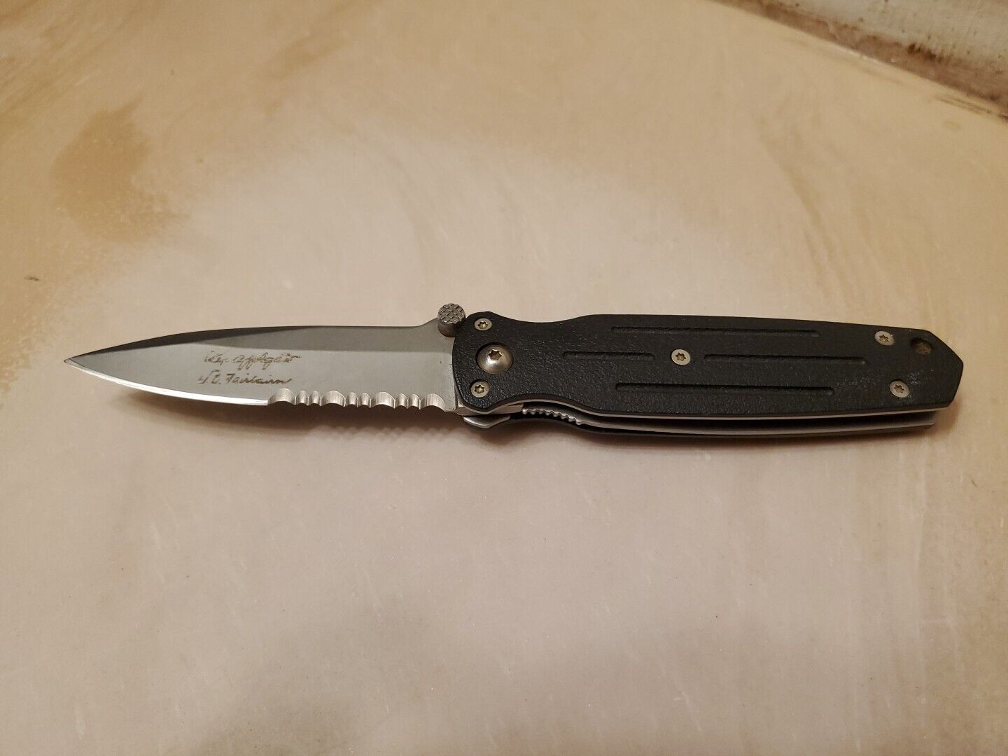 Gerber Mini Covert Rex Applegate-Fairbairn Folding Pocket Knife, Discontinued