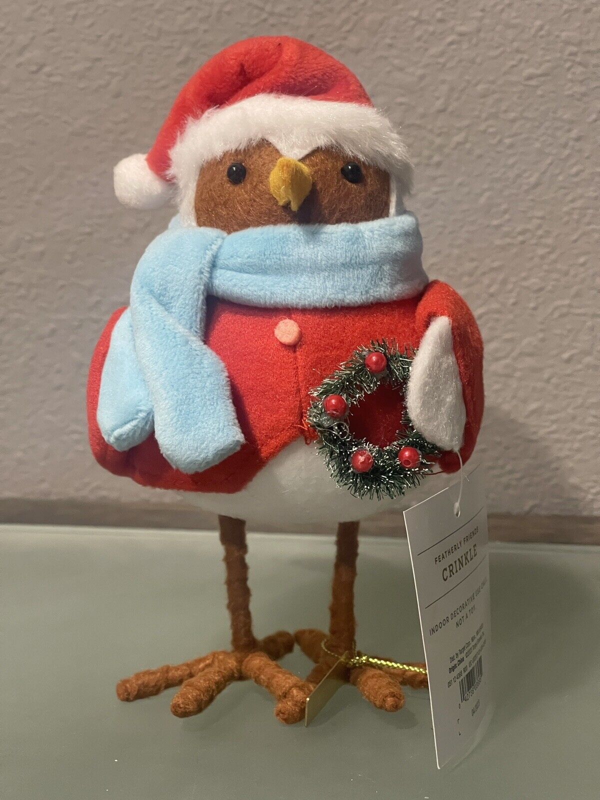 2023 Target Bird CRINKLE Featherly Friends Wondershop Christmas Collection