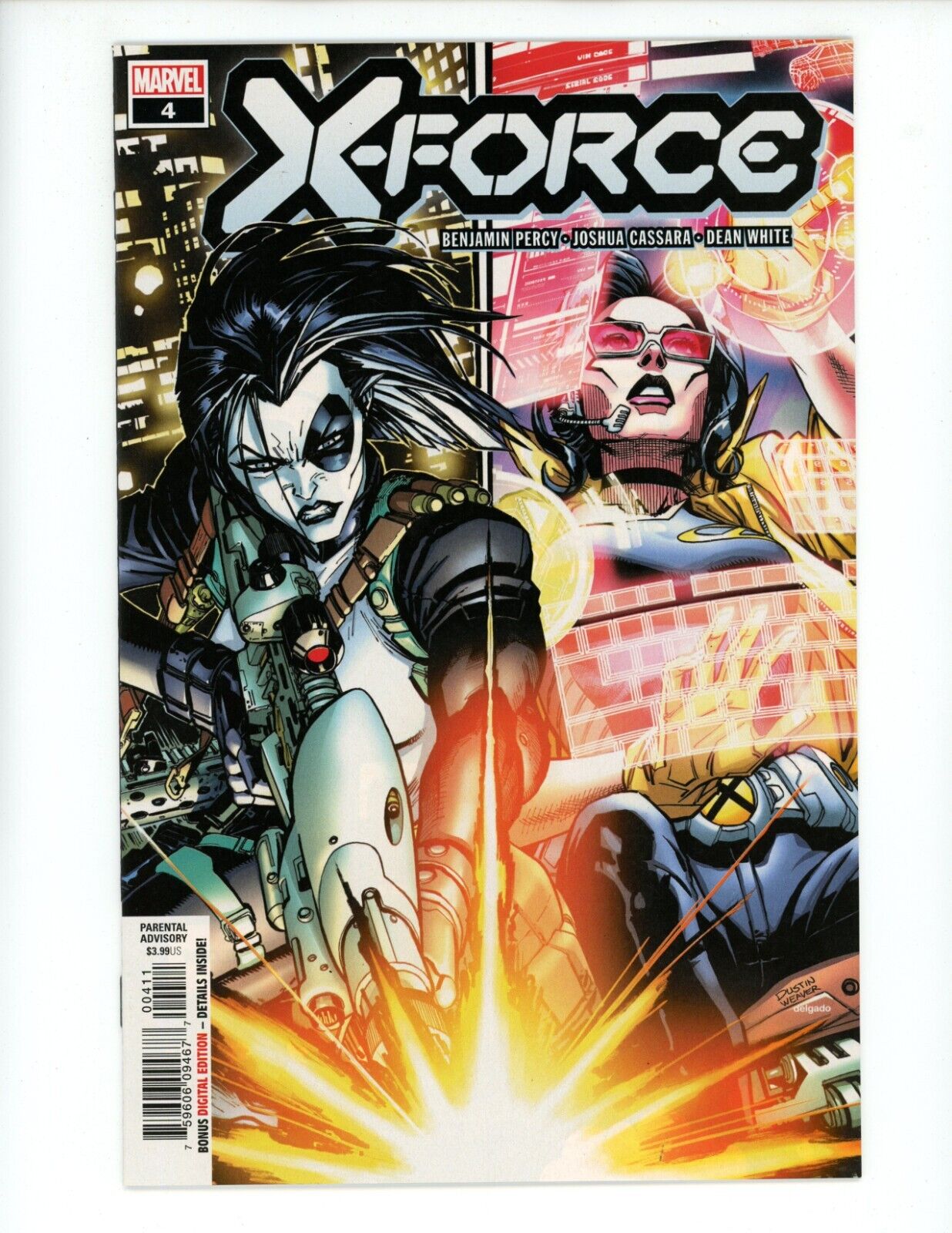 X-Force #4 Comic Book 2020 Joshua Cassara Dustin Weaver Marvel Domino Comics